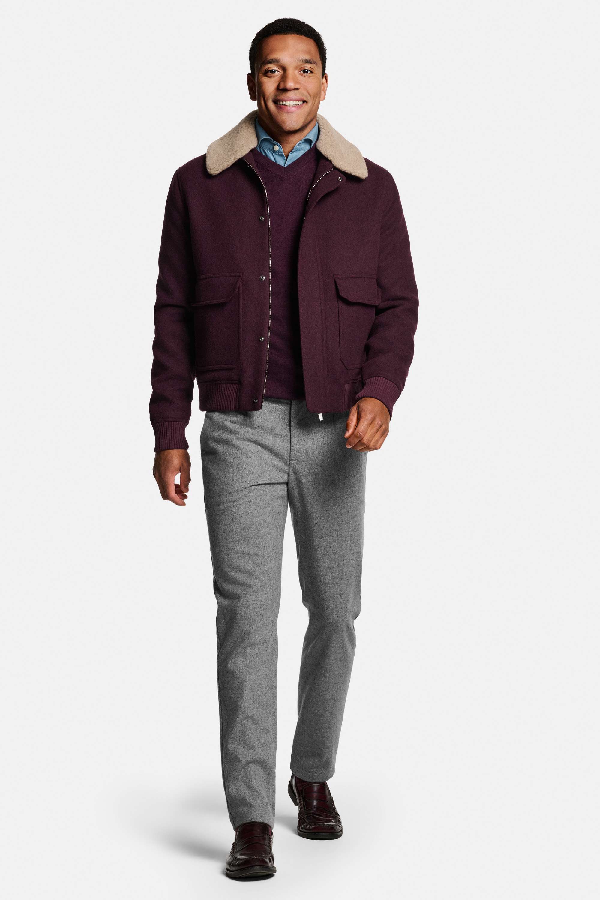 Reserves * The Merino V-neck, Reserves * The First-class Jacket, Oysters Donegal * The Flannels