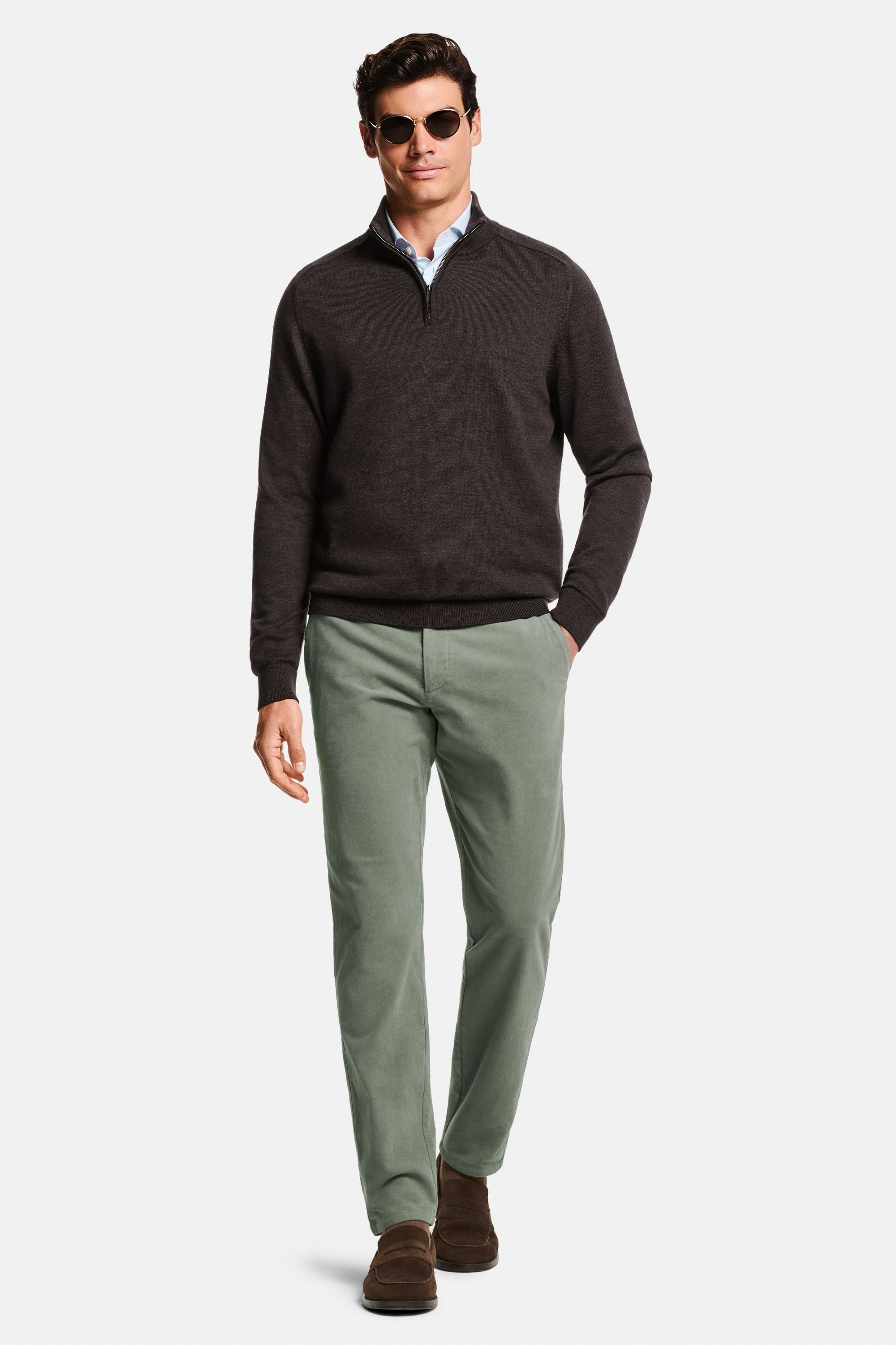 Fitzrovias * The Smart Shirt, Night Foxes * The Merino Zip Pullover