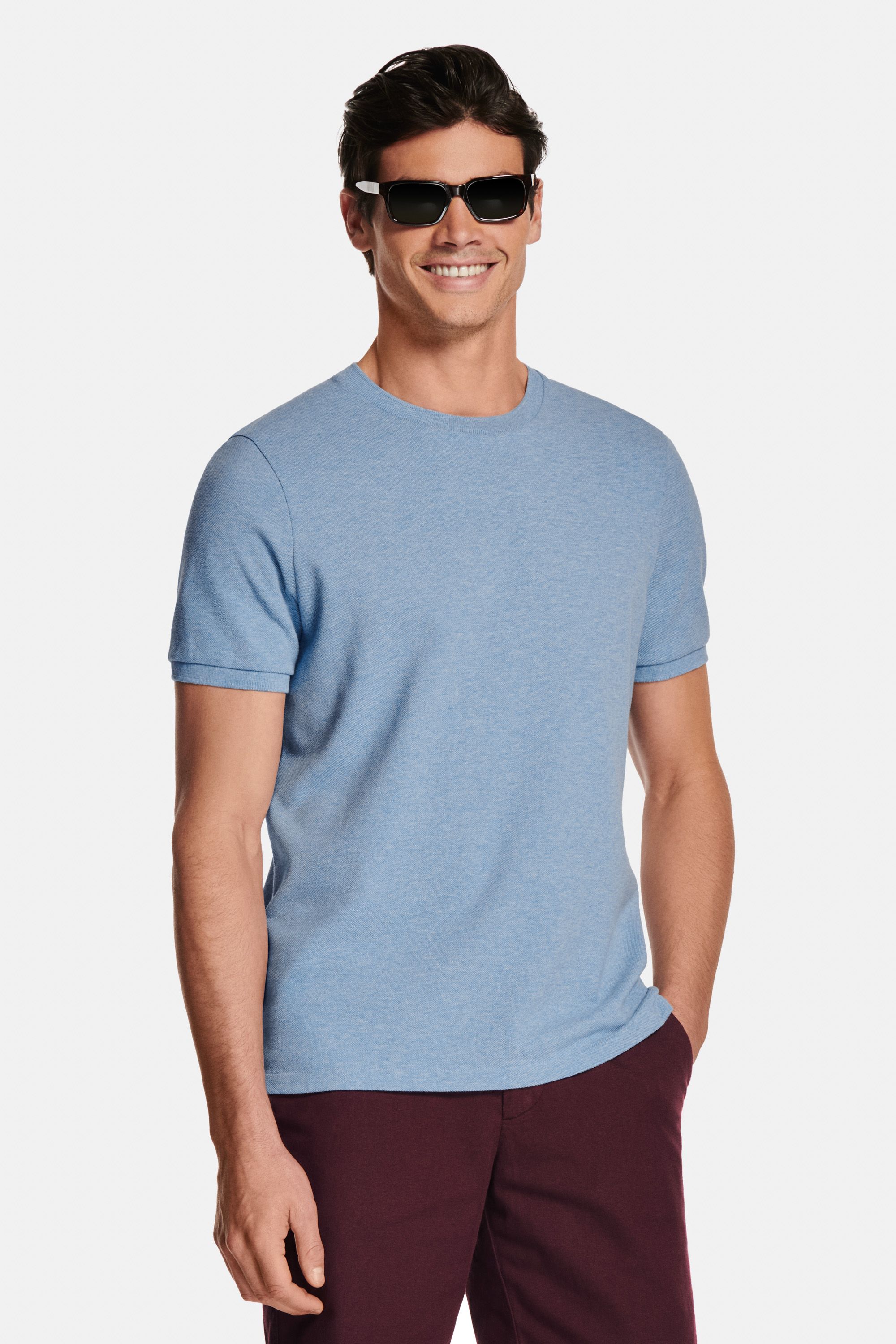 Classic Pique Stripe Tee main image 1