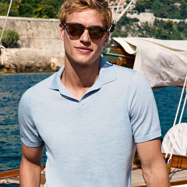 The Buttonless Polo