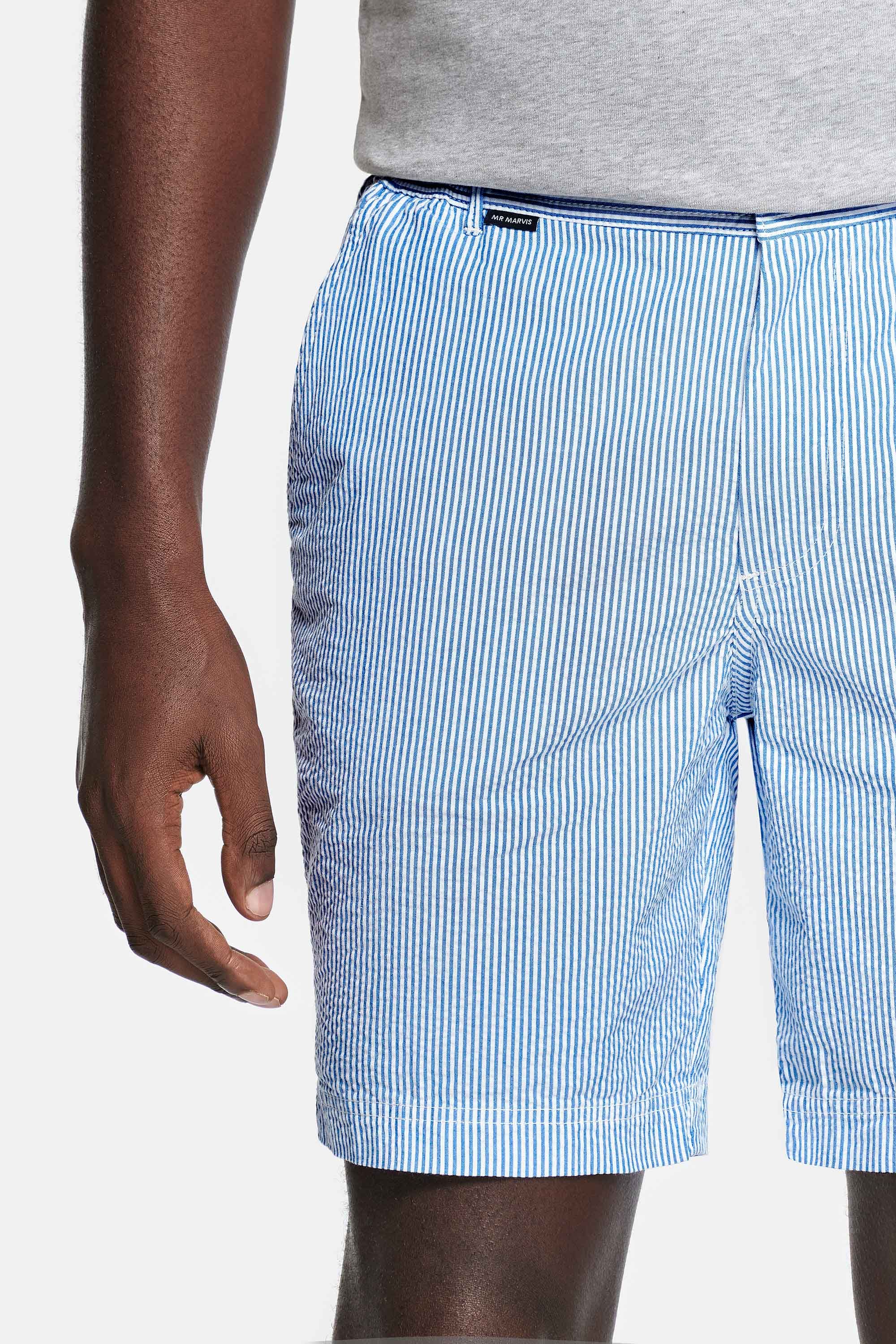 Nautics * The Short Seersuckers – Wider Stripes