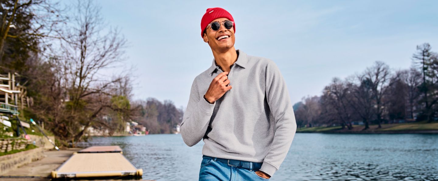 The Sporty Zip Sweater