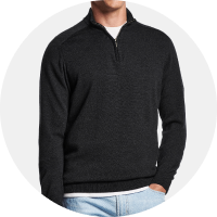 Men's Retro Zip Pullover | MR MARVIS Men's Retro Zip Pullover | MR MARVIS