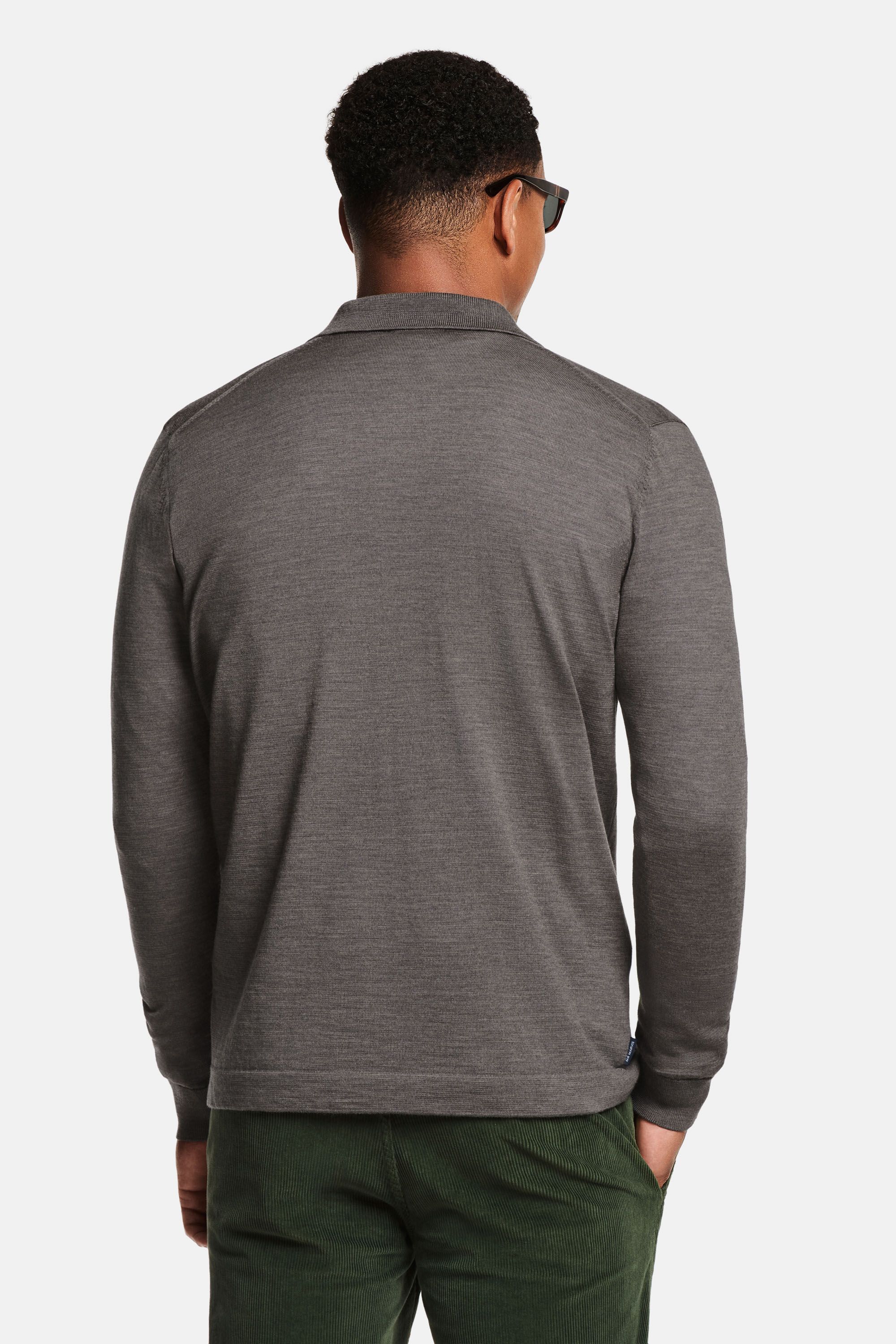 Jones * The Merino Polo Cardigan