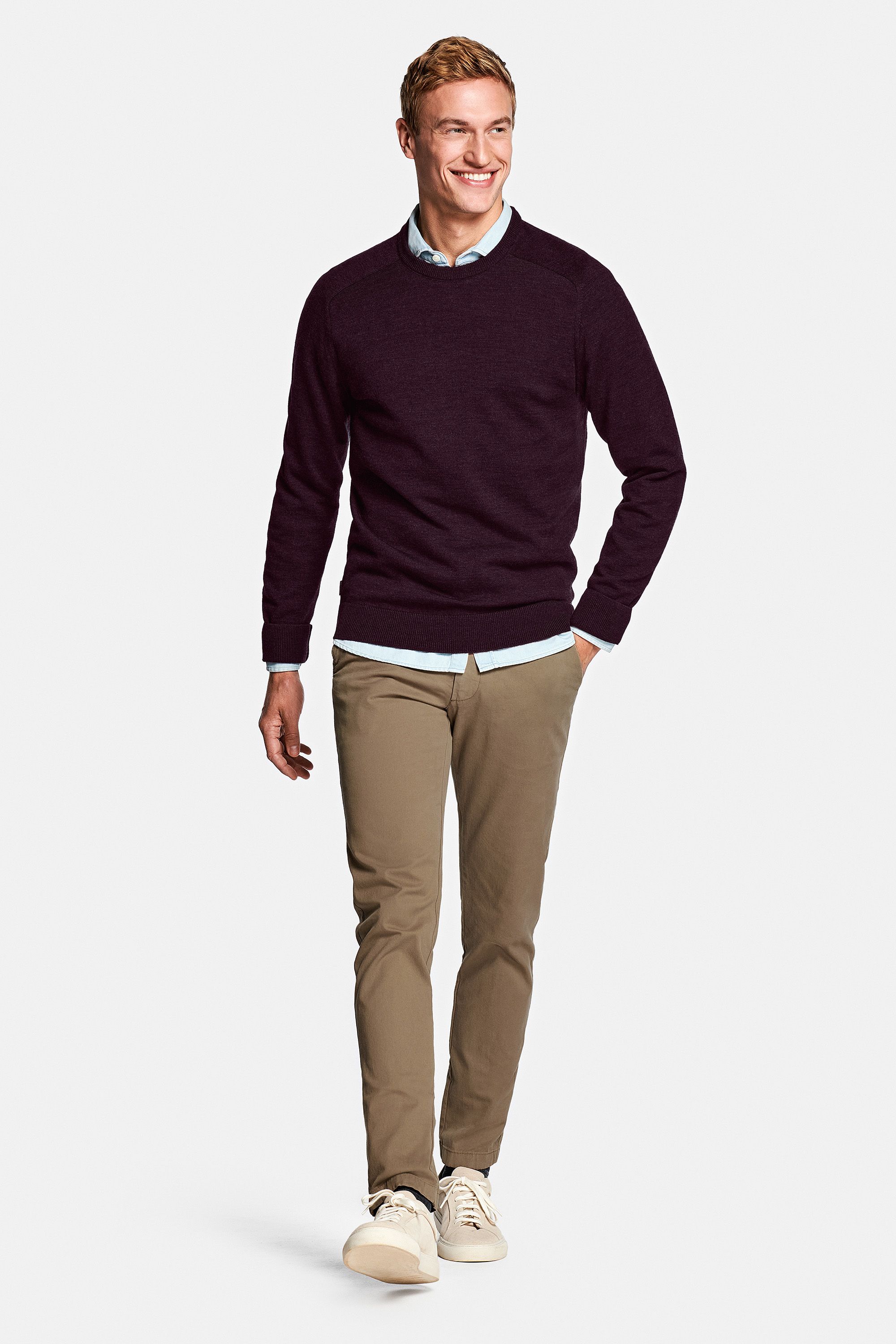 Charles * The Denim Shirt, Reserves * The Merino Pullover, Jones * The Coolerdays