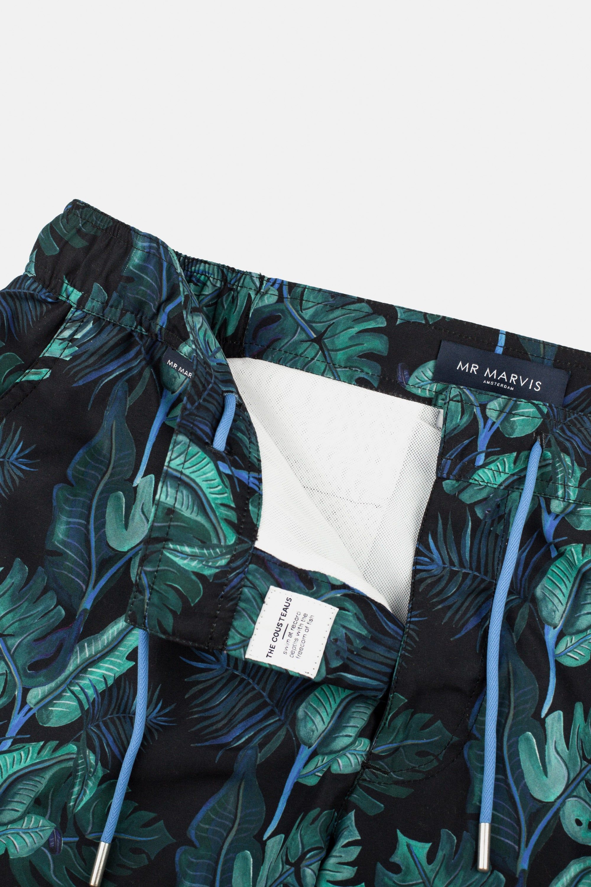 Cousteaus * Die bedruckten Badeshorts