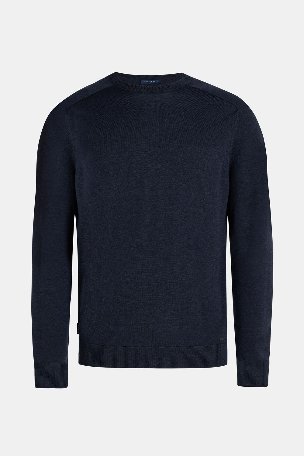 Merino Pullover Schwarz BRAUN HAMBURG ESSENTIALS Merino Feinstrick