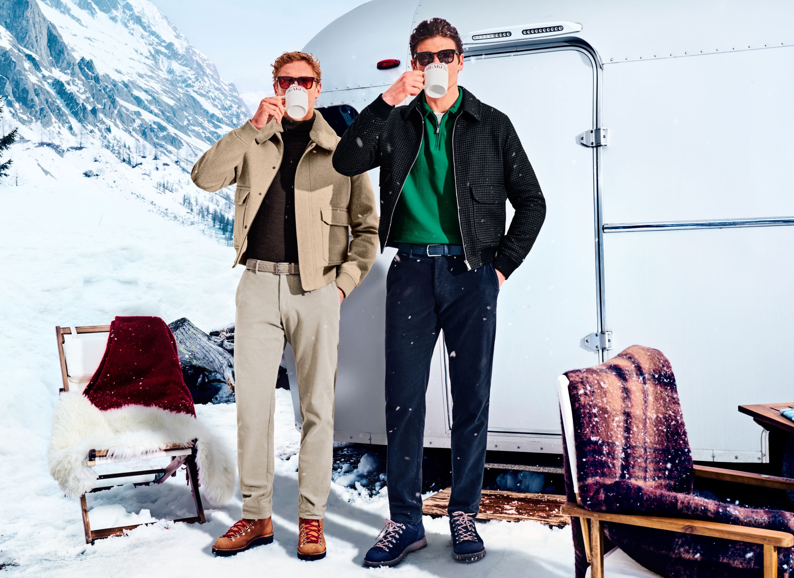 Image of Moleskin Chinos