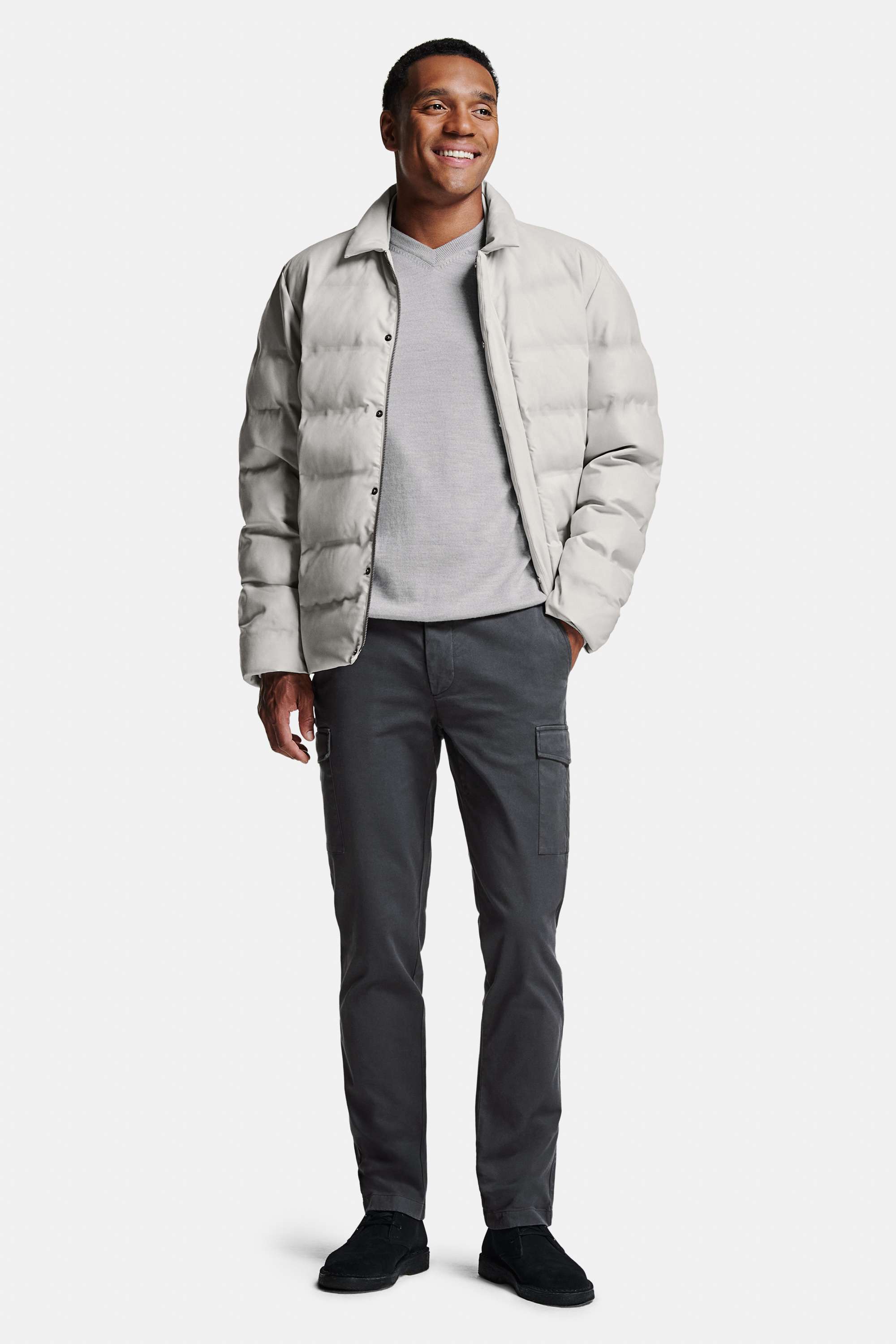 Oysters * The Merino V-neck, Gullwings * The Downtown Jacket, Storms * The Coolerdays Alpinist
