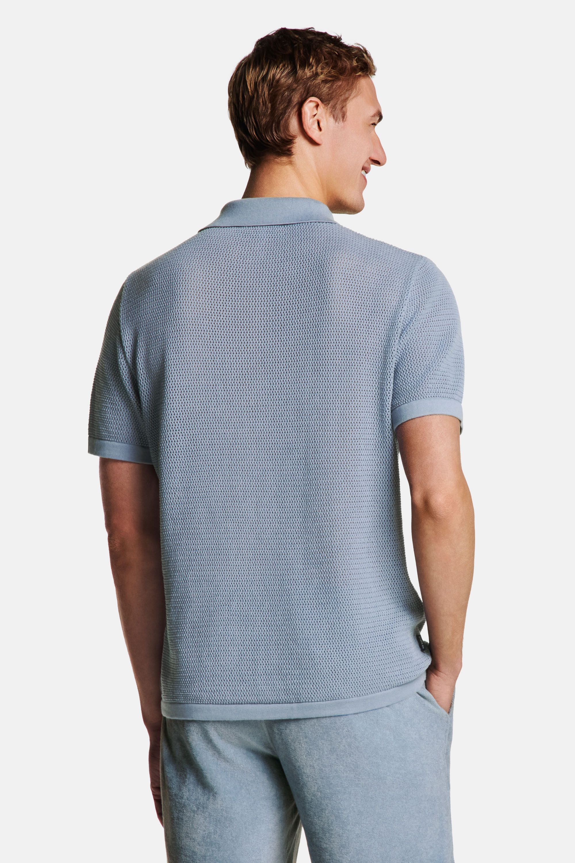 Calas * The Airy Knit Polo