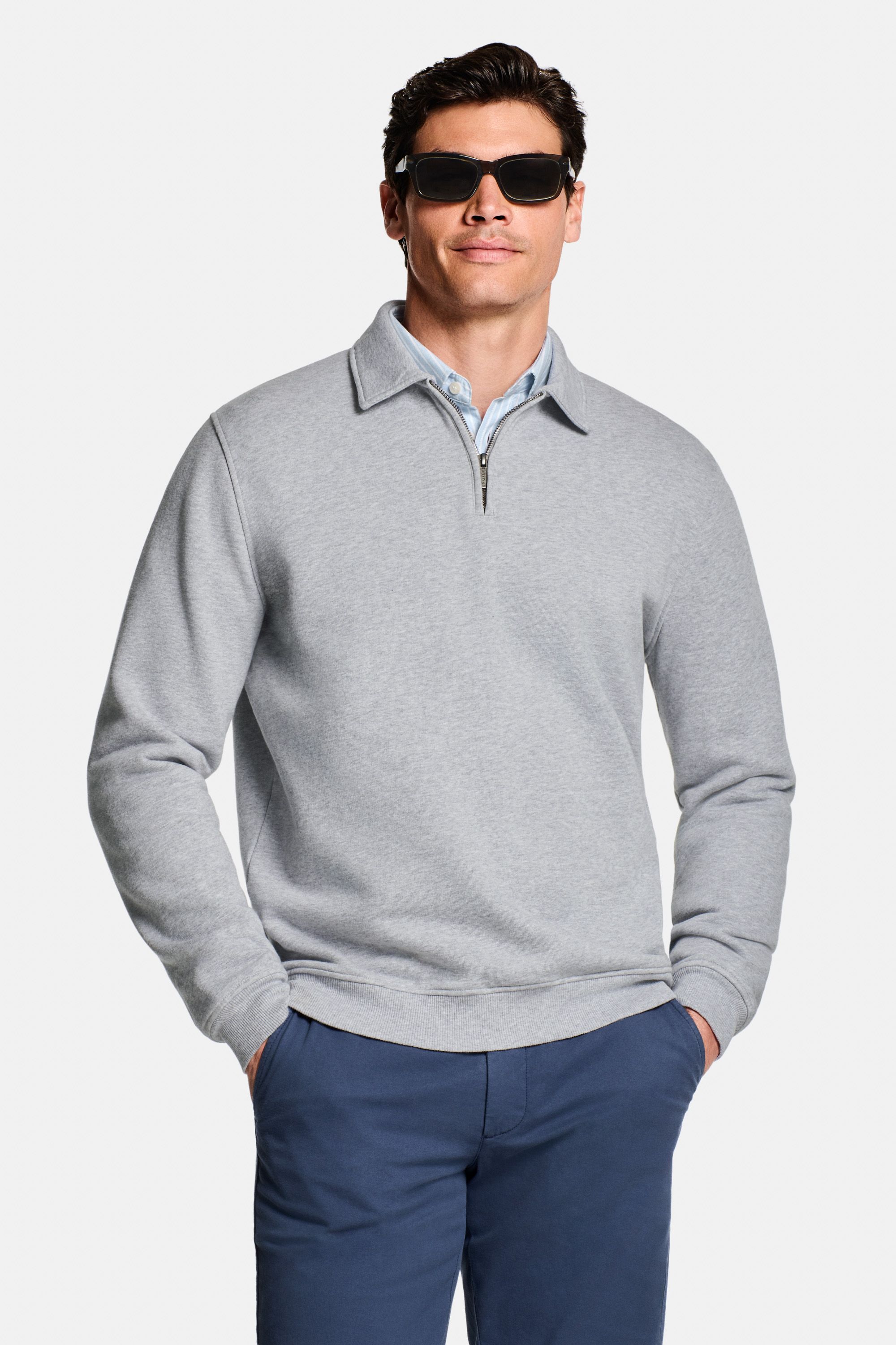 Oysters * The Sporty Zip Sweater
