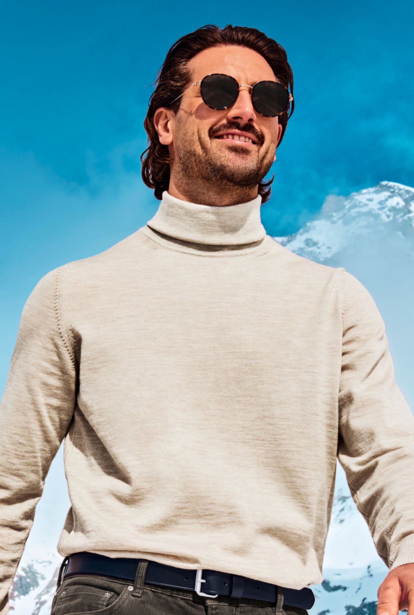 Image of Merino Roll Neck