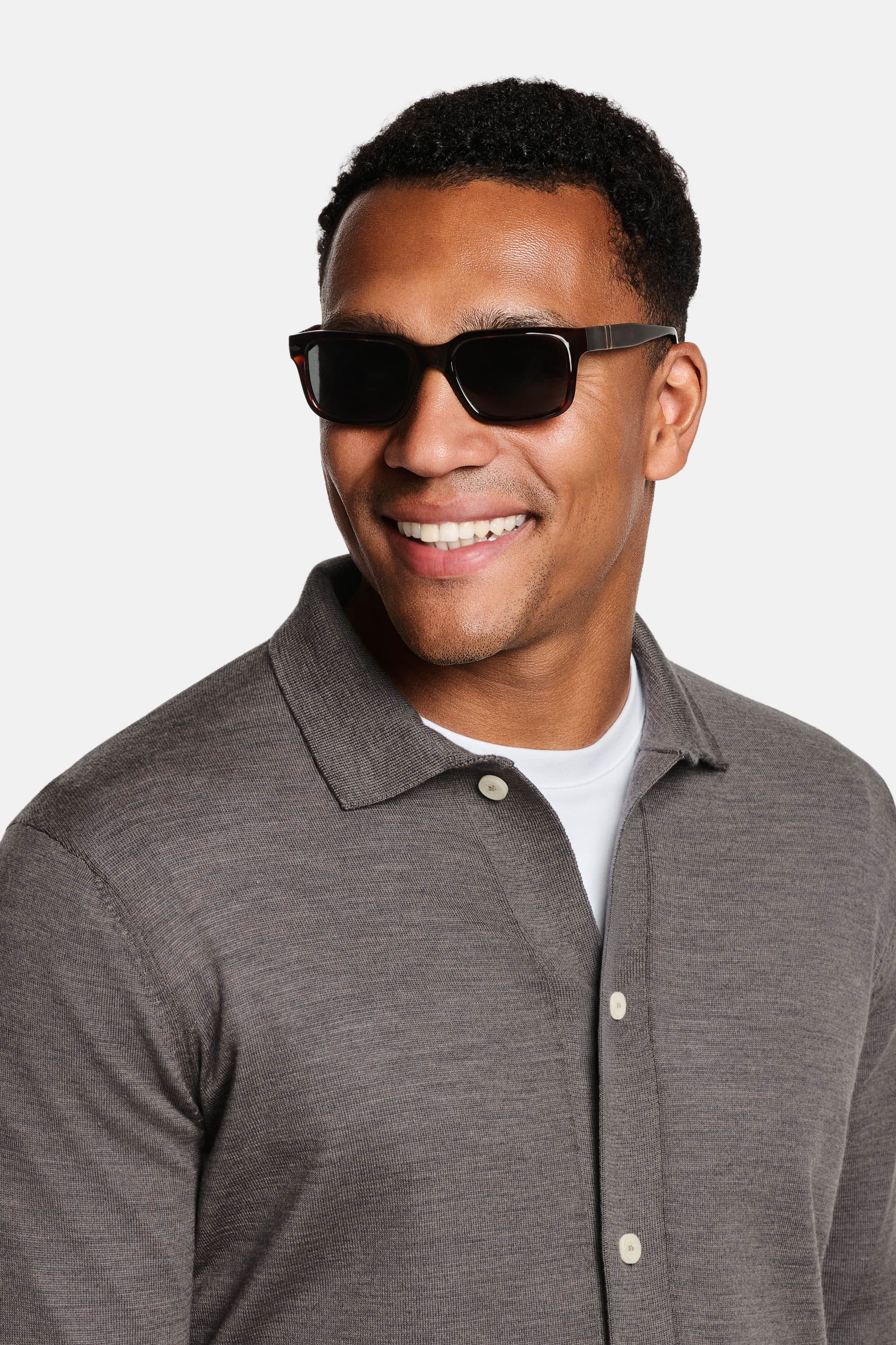 Jones * The Merino Polo Cardigan