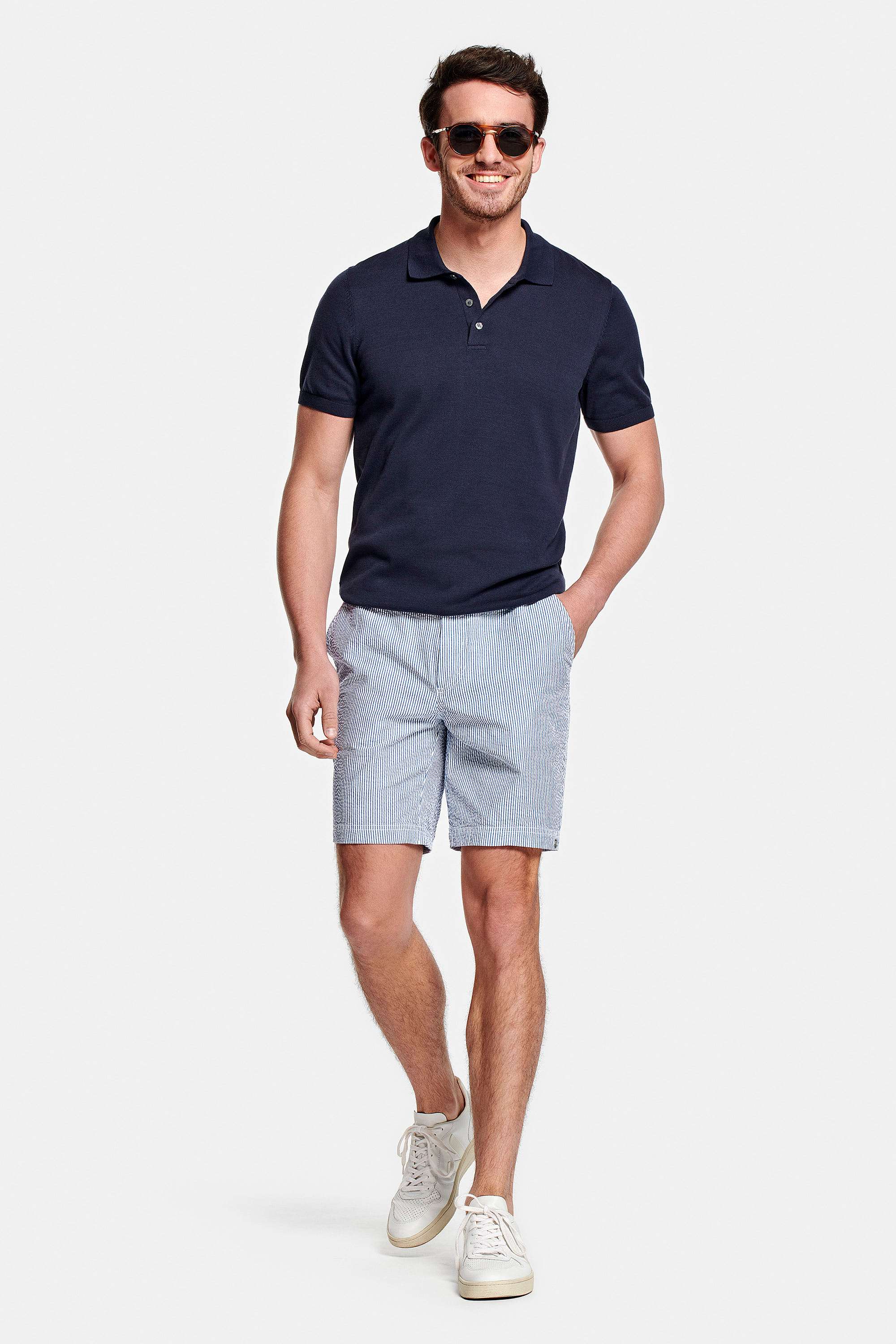 Cosmics * The Knitted Polo, Catamarans * The Short Seersuckers – Wider Stripes