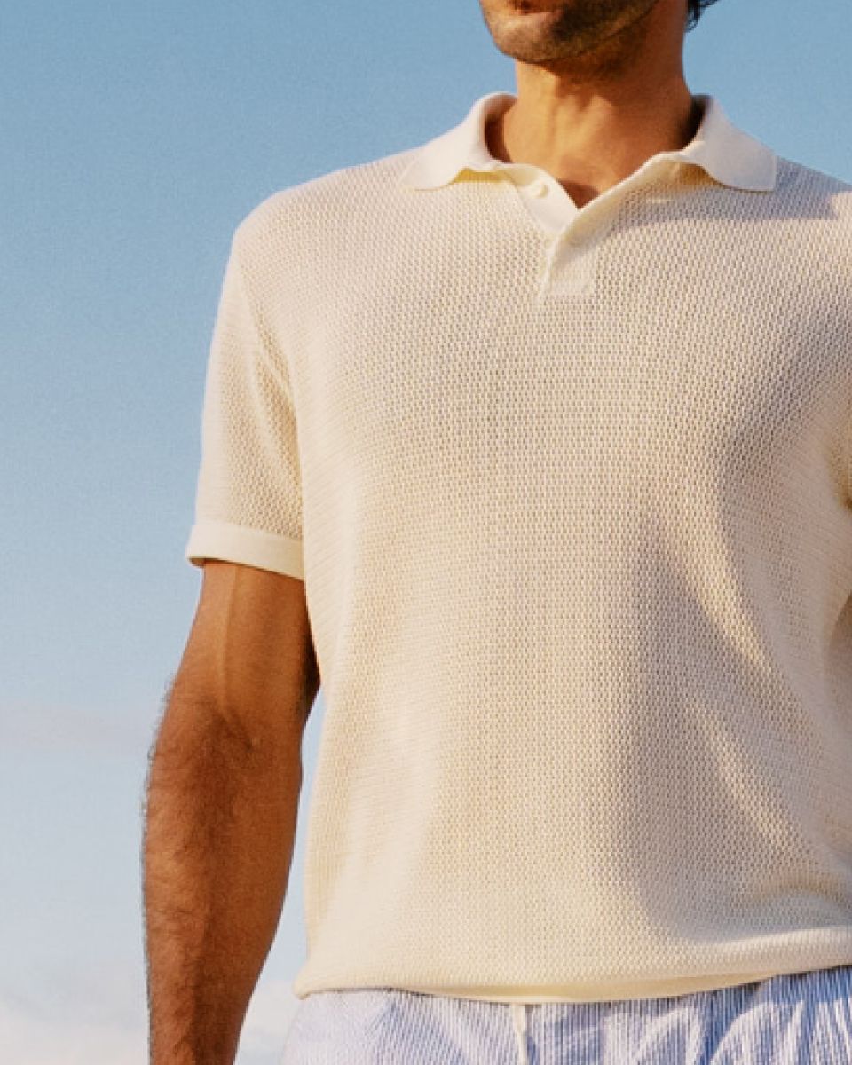 The Airy Knit Polo