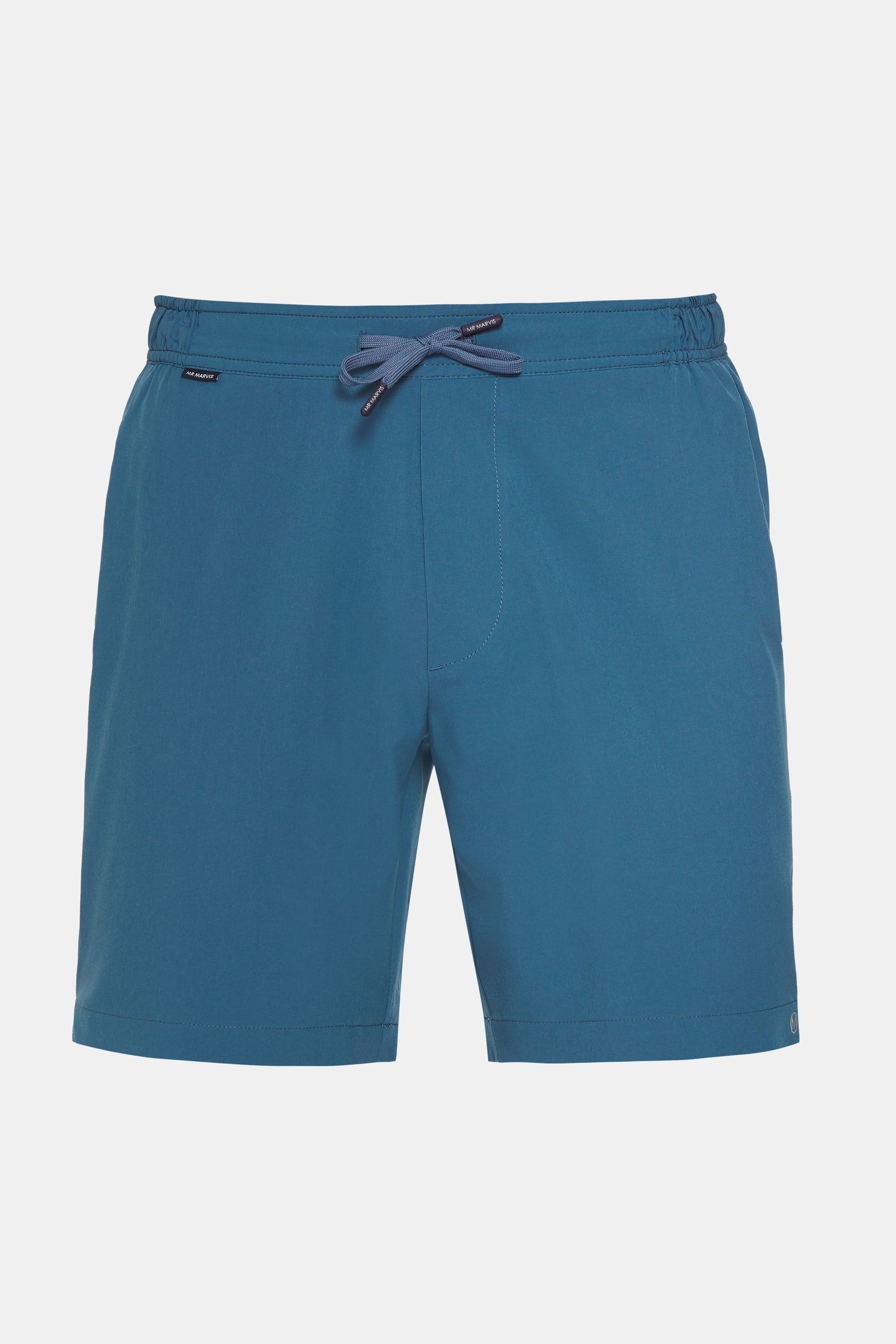 Mens lightweight sport shorts in blue