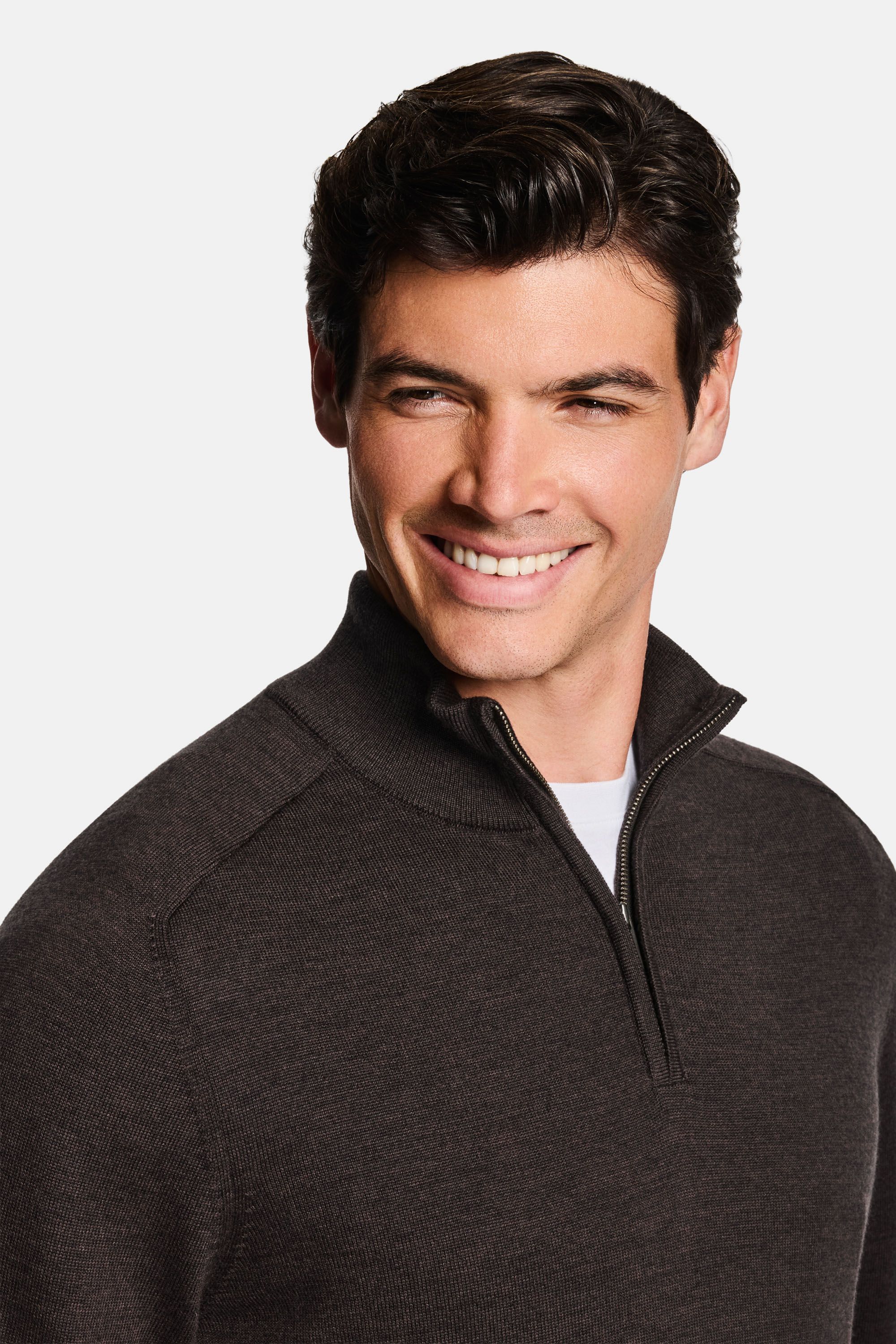 Night Foxes * The Merino Zip Pullover
