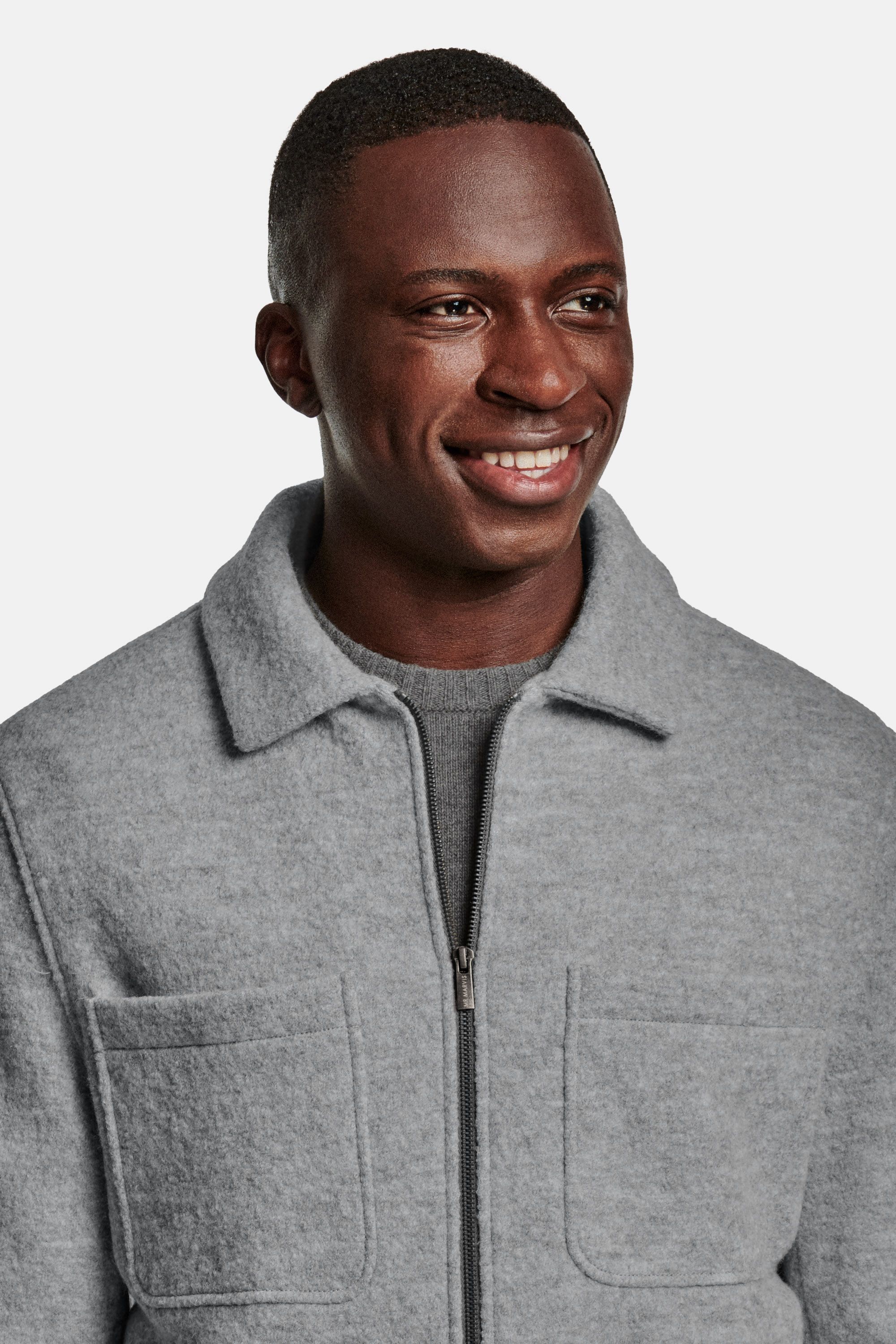 Oysters * The Wool Zip Shacket