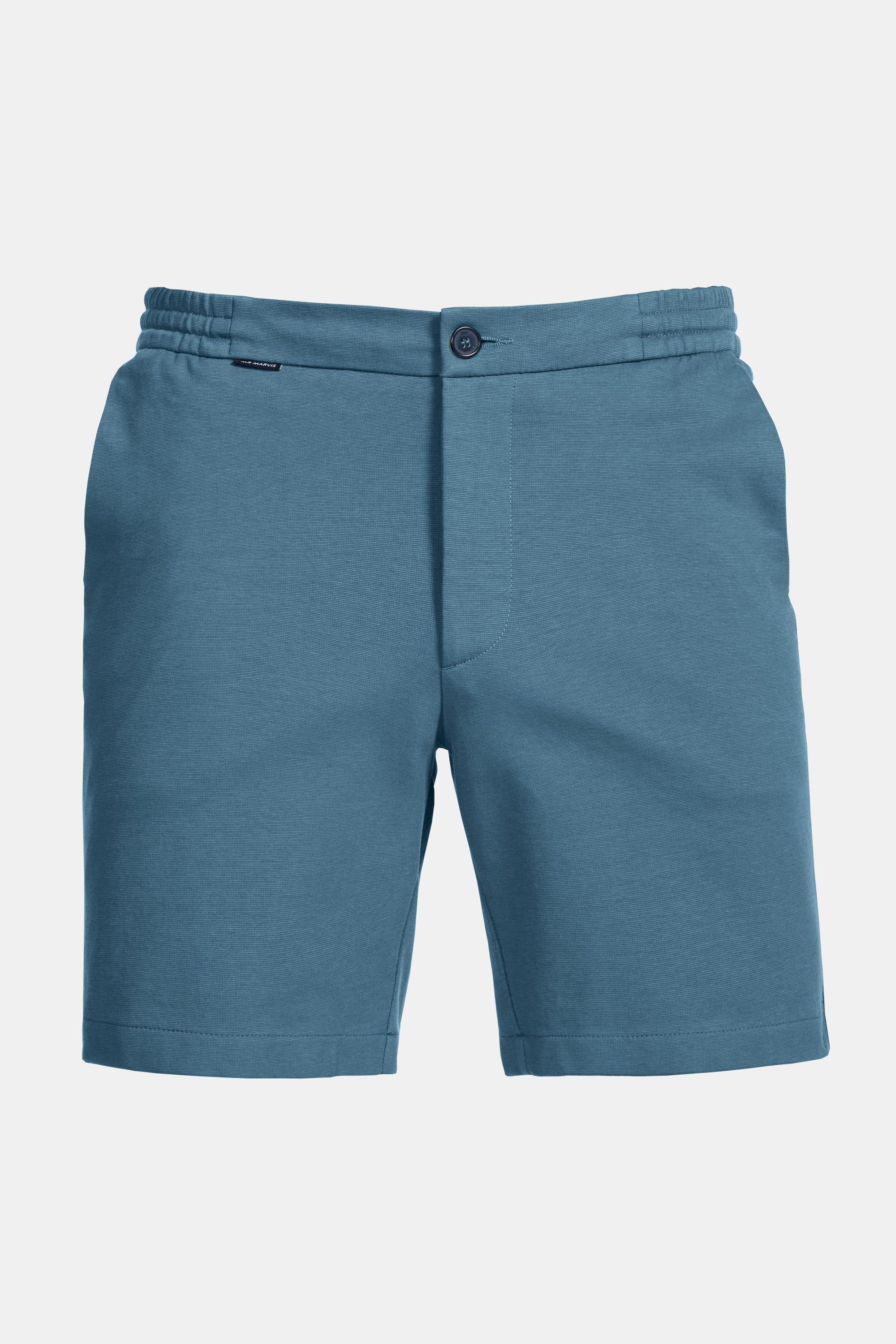 Soft sweatshorts for men in blue