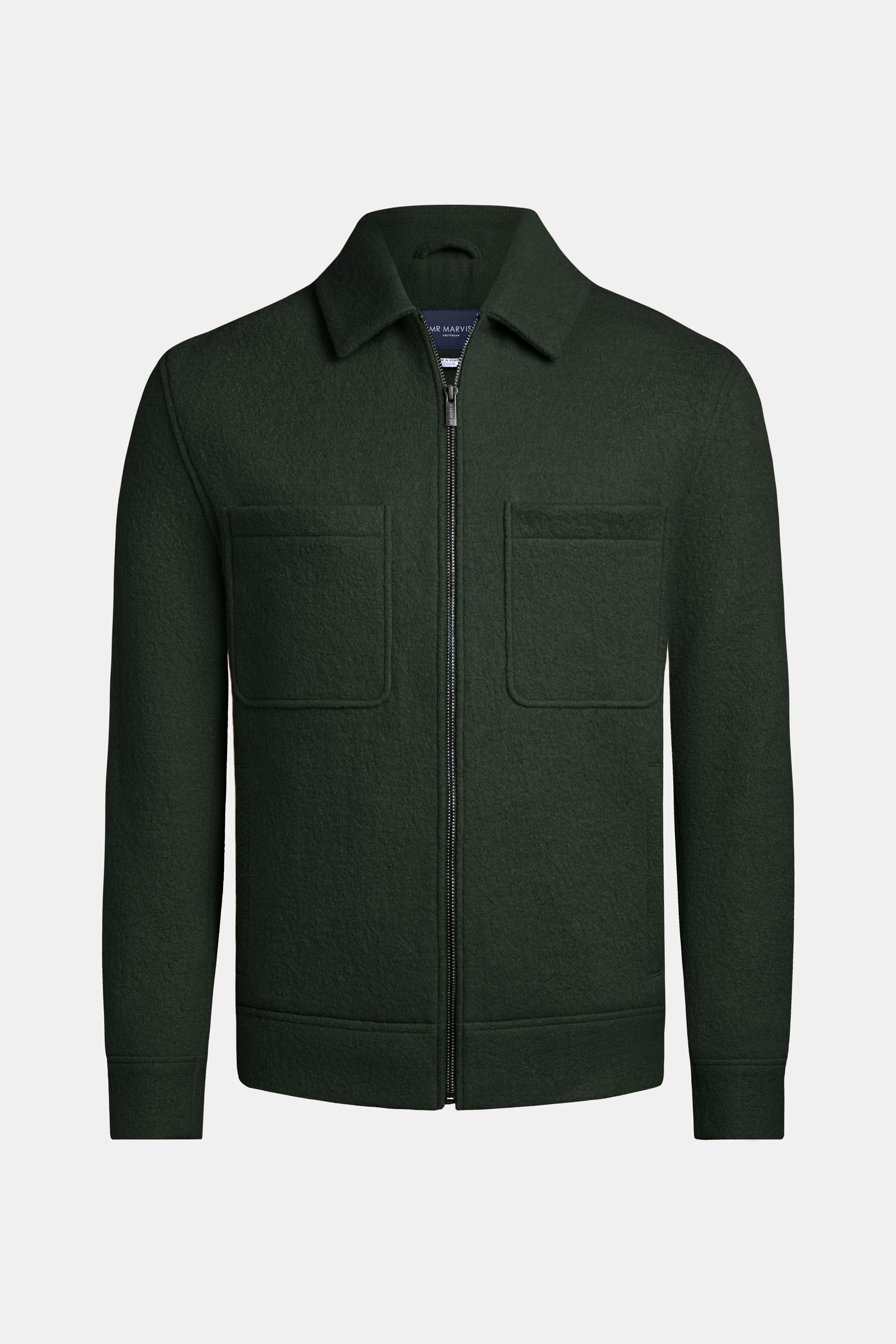 Lakes * The Wool Zip Shacket | MR MARVIS