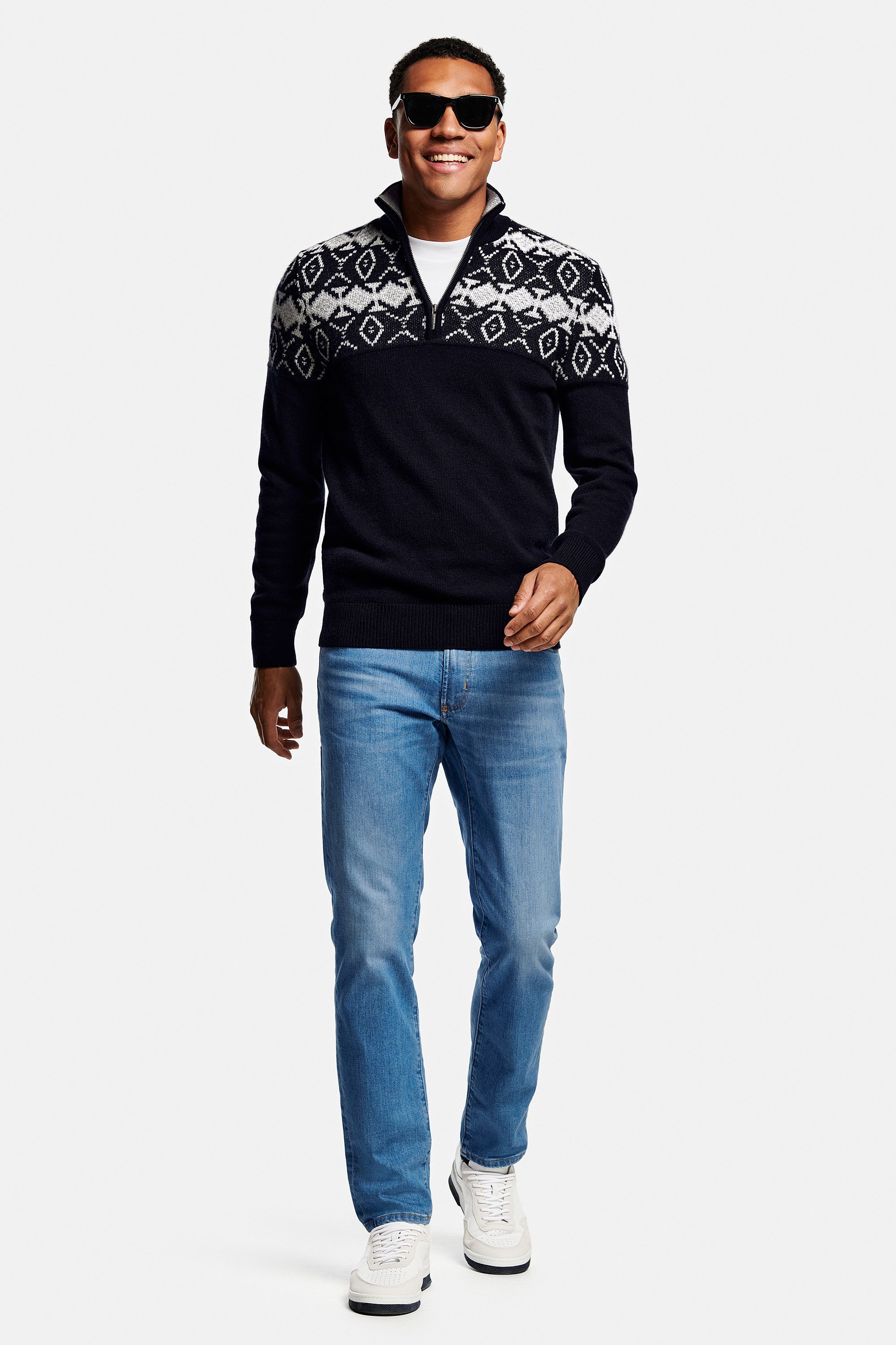 Slaloms * The Retro Zip Pullover | MR MARVIS