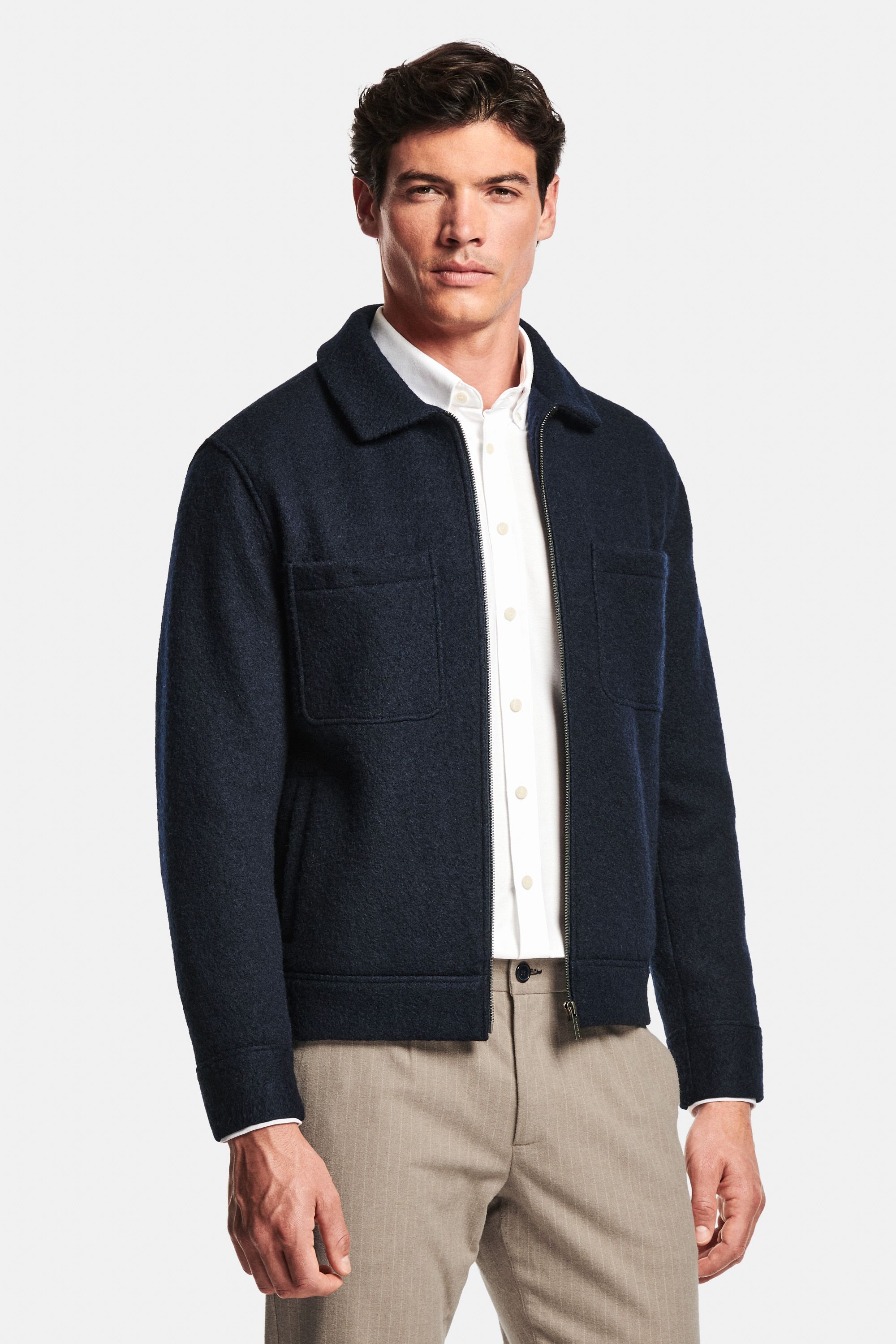 Cosmics * The Wool Zip Shacket | MR MARVIS