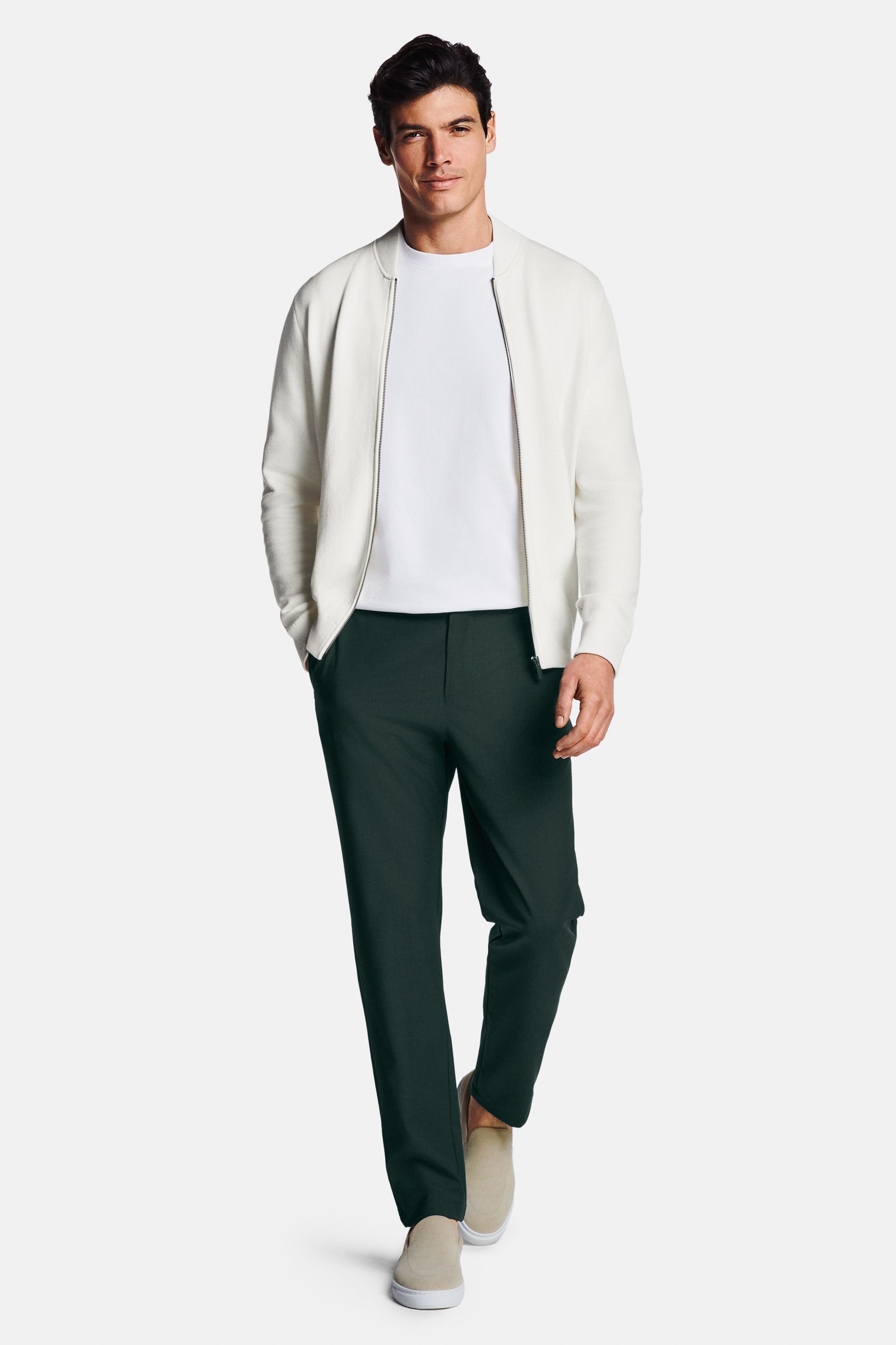 Wimbledons * The Heavy Tee, Coconuts * The Zip Cardigan, Goodwoods * The Techwools