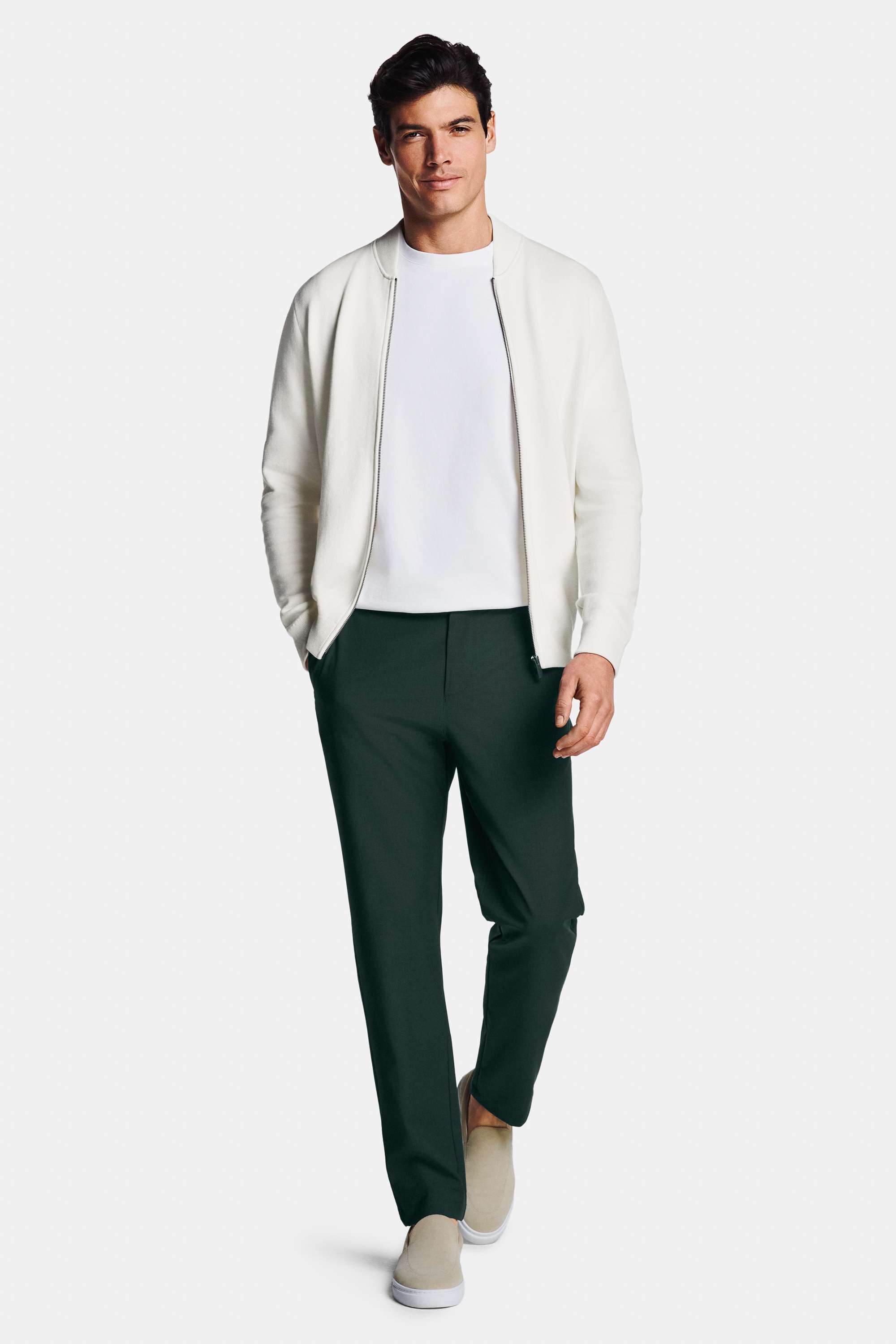 Wimbledons * The Heavy Tee, Coconuts * The Zip Cardigan, Goodwoods * The Techwools