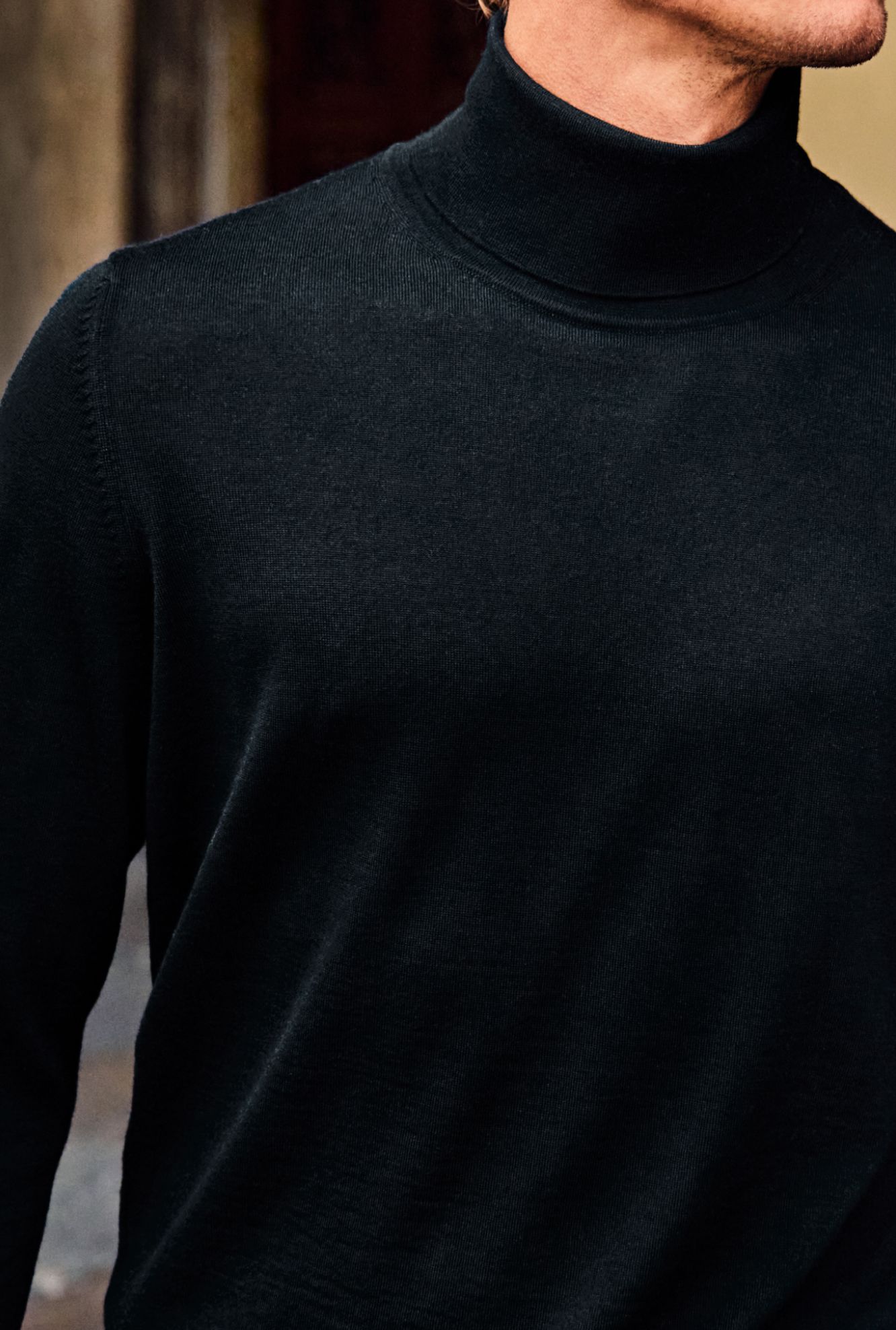 Image of The Merino Roll Neck