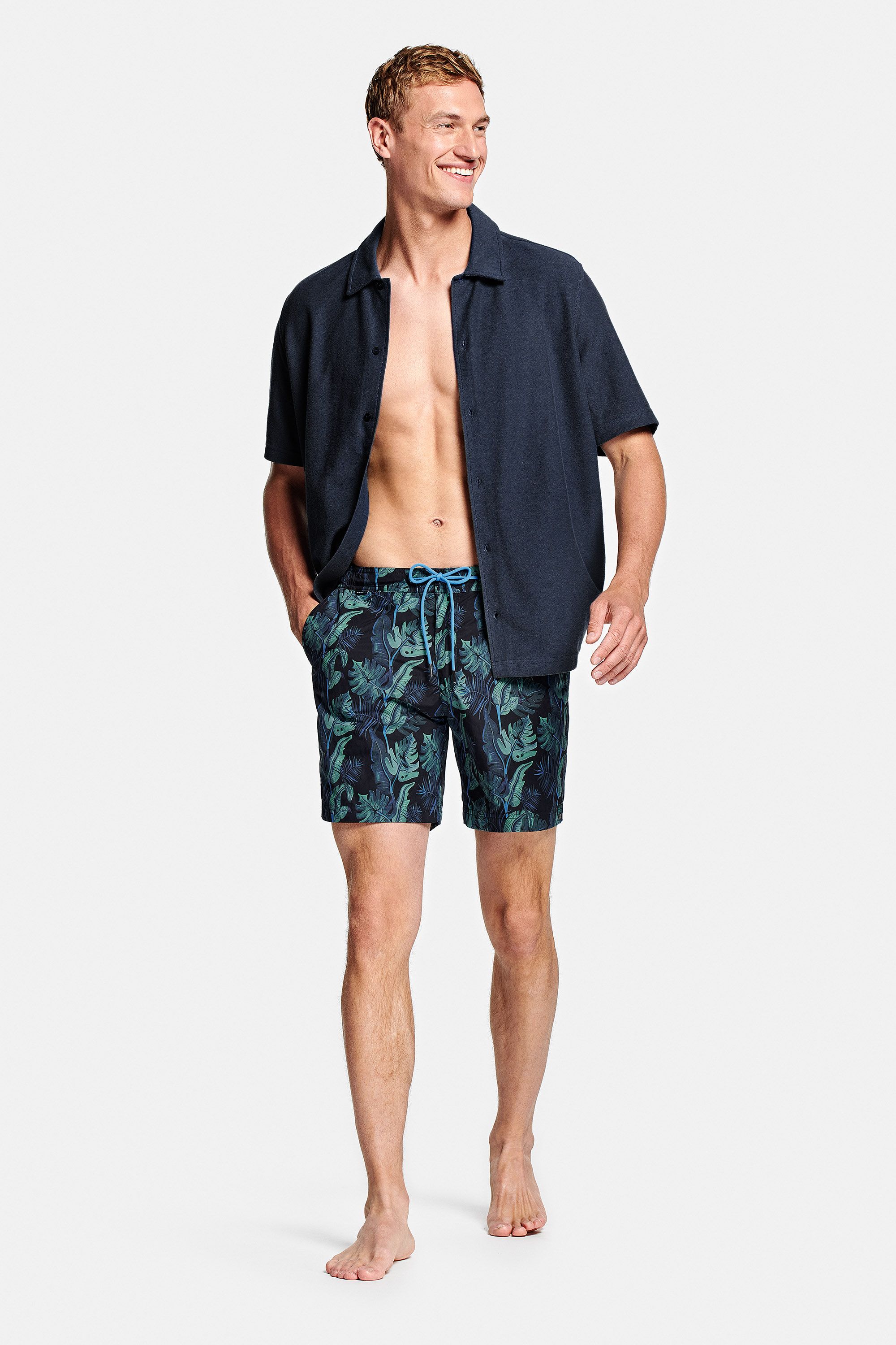 Cousteaus * Die bedruckten Badeshorts