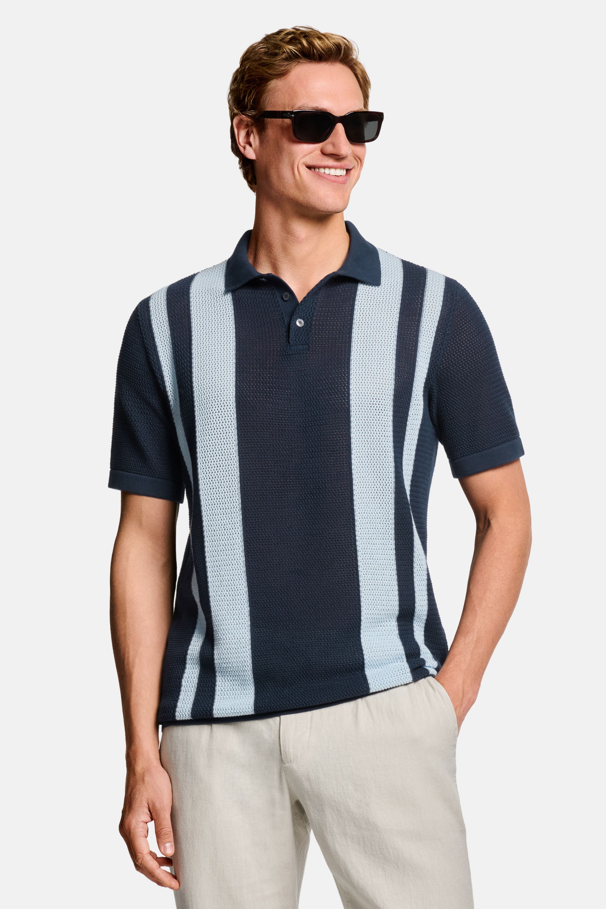Ken Maliblues * The Airy Knit Polo