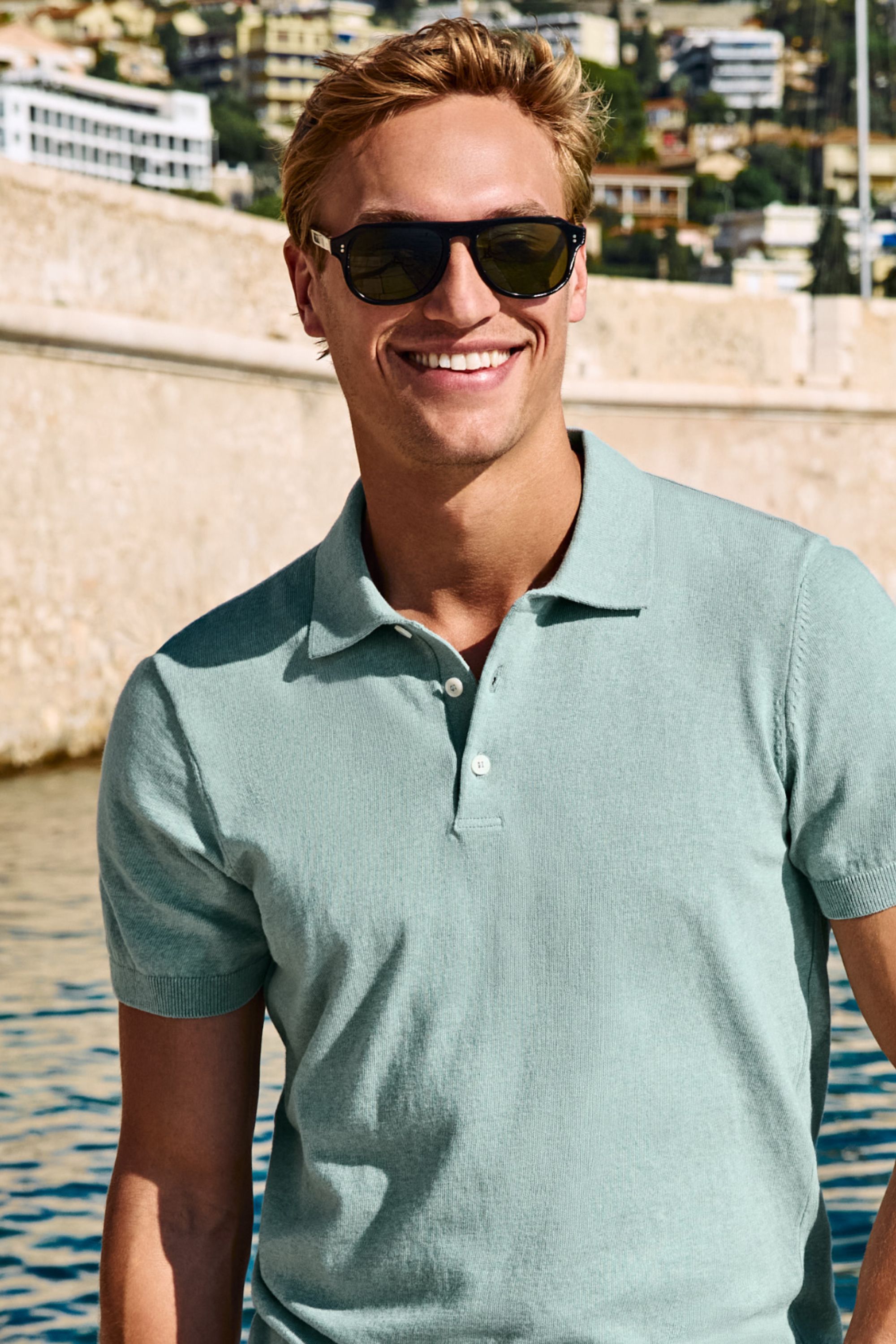 Morning Dews * Das Knit Polo