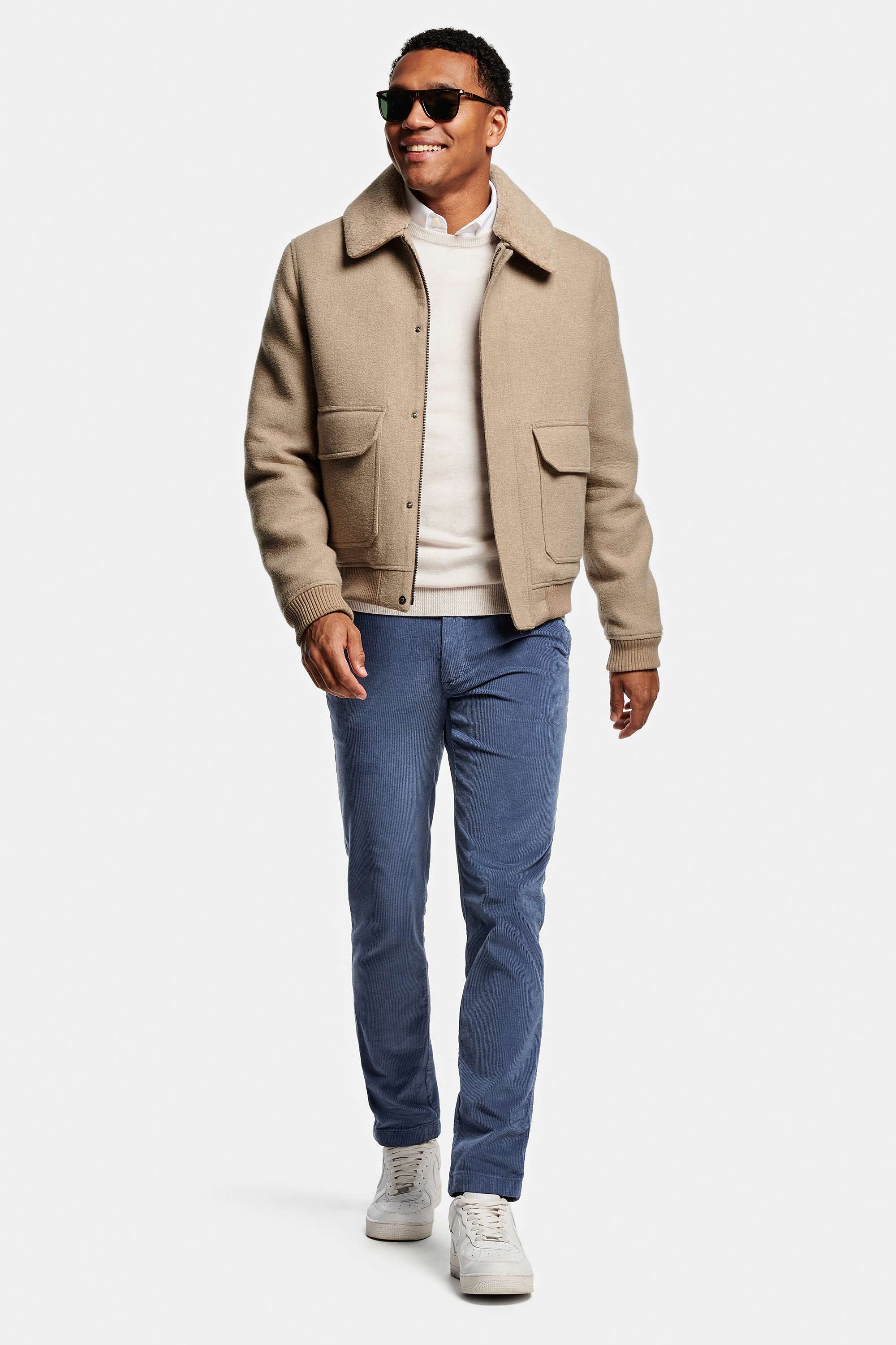 Wimbledons * The Oxford Shirt, Coconuts * The Merino Pullover, Baristas * The First-class Jacket, Kingfishers * The Cords