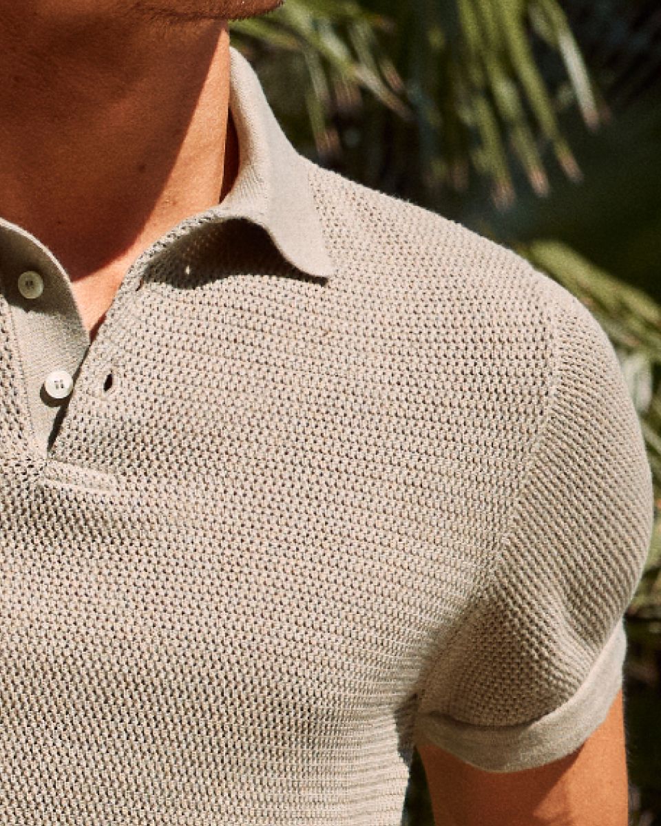 The Airy Knit Polo