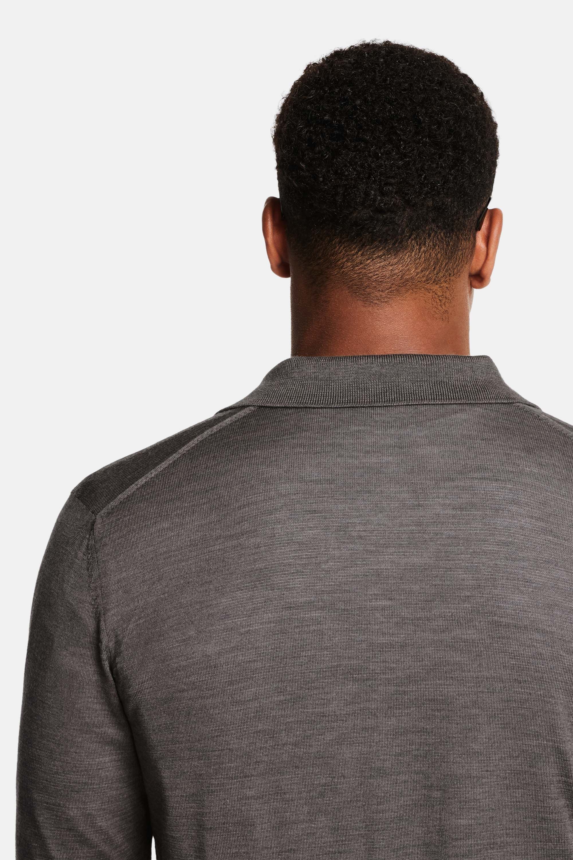 Jones * The Merino Polo Cardigan