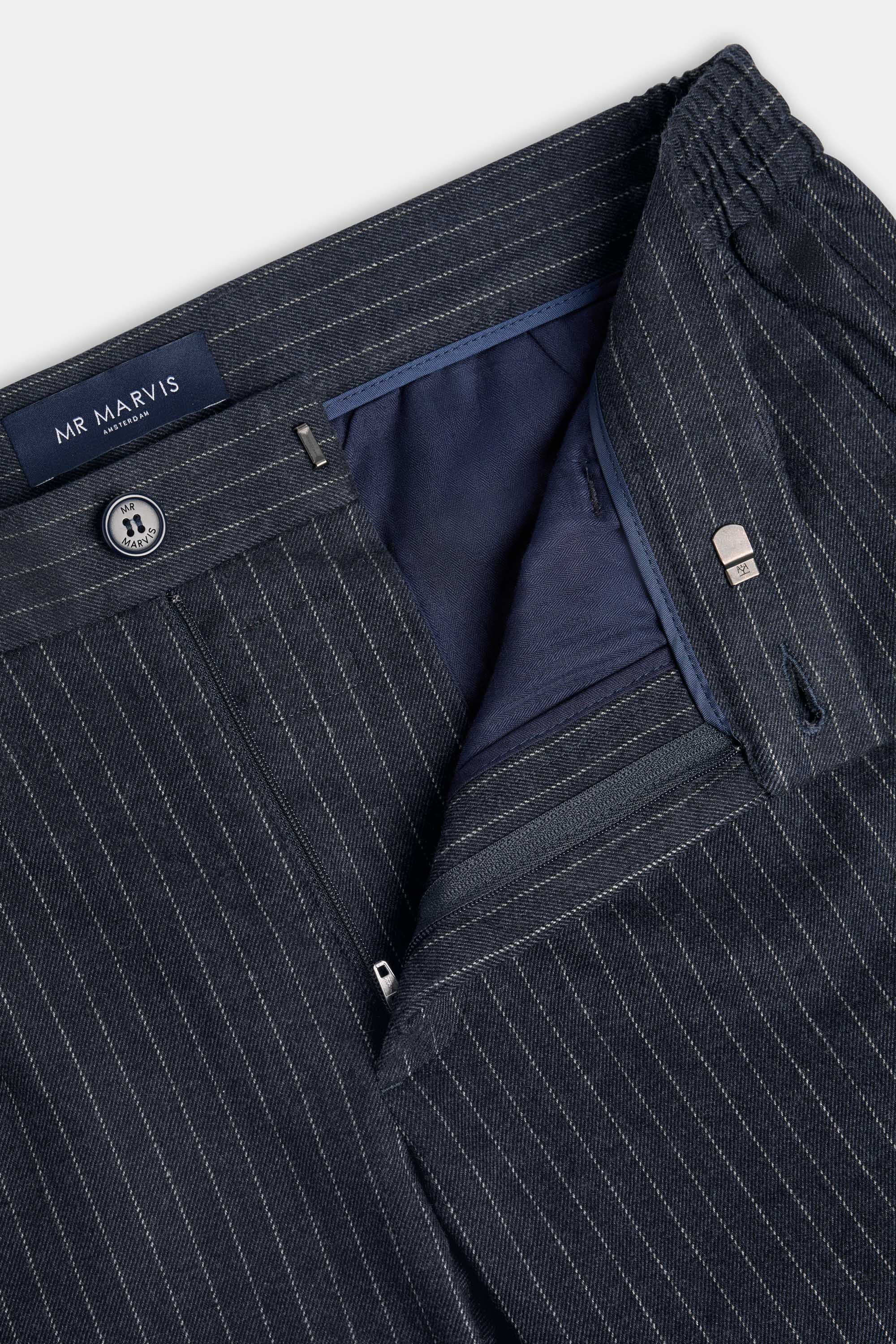 Deeps Pinstripe The Flannels MR MARVIS