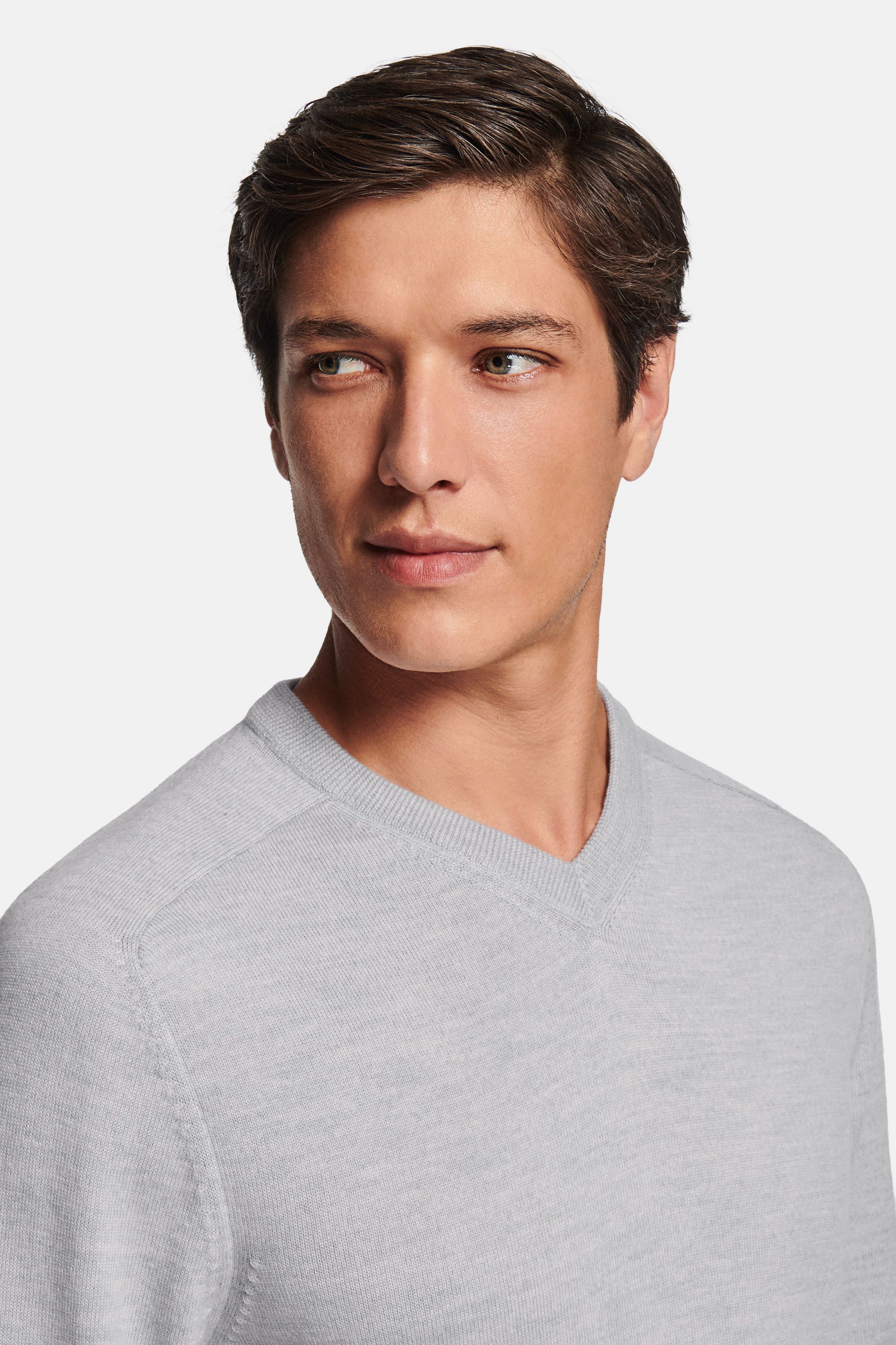 Oysters * The Merino V-neck