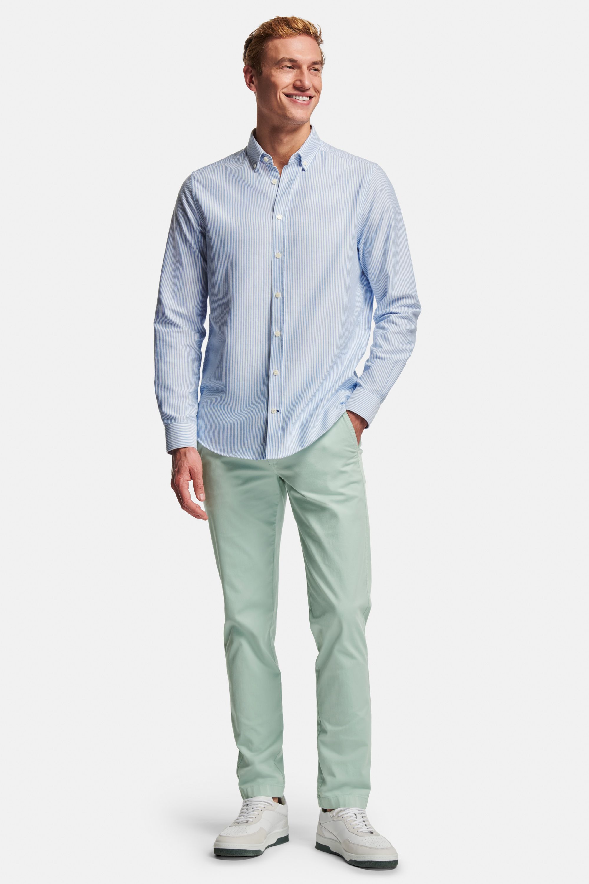 Nautics * The Oxford Shirt, Morning Dews * The Longs, Lakes * The Classic Sneakers