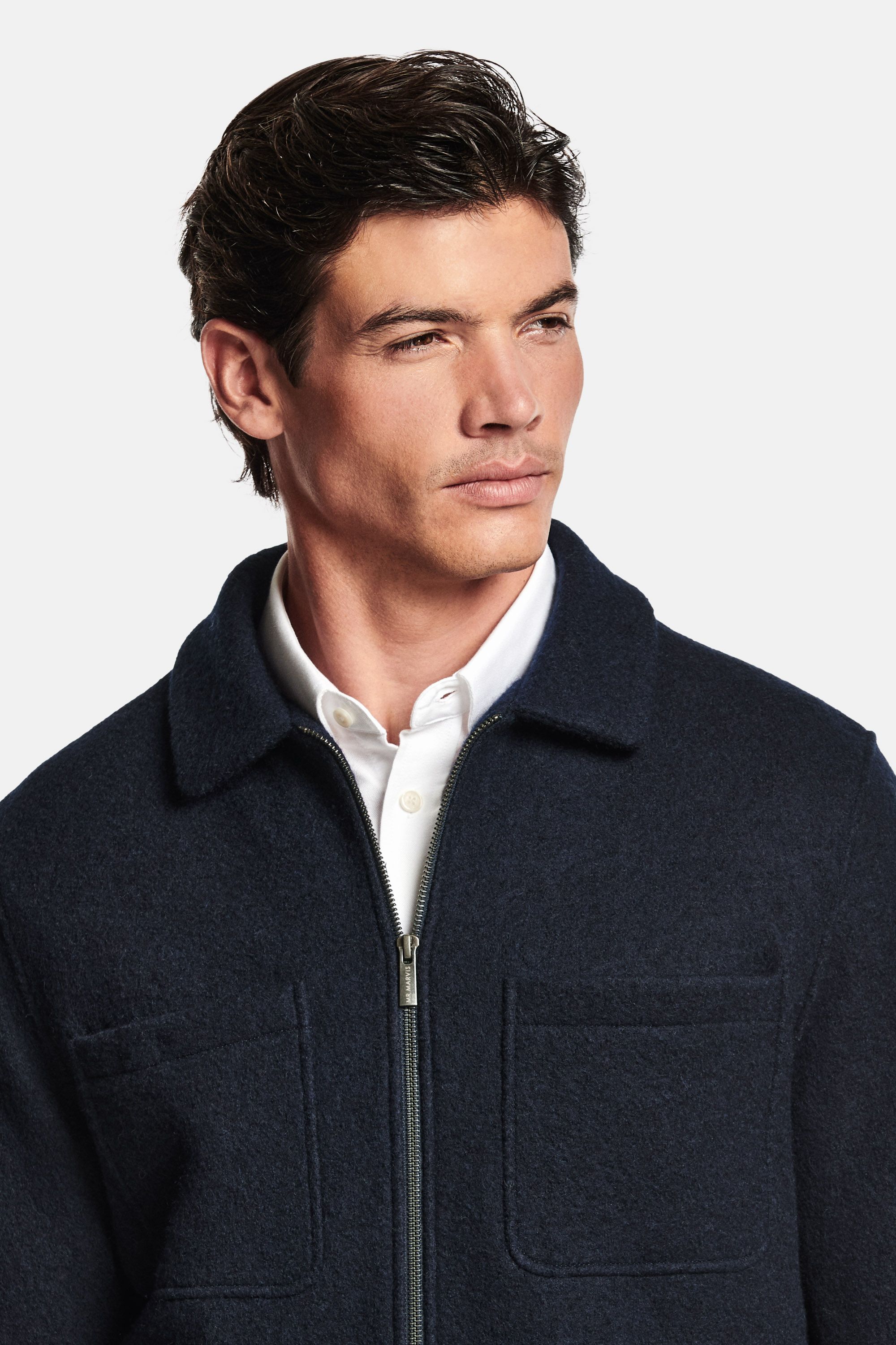 Cosmics * The Wool Zip Shacket
