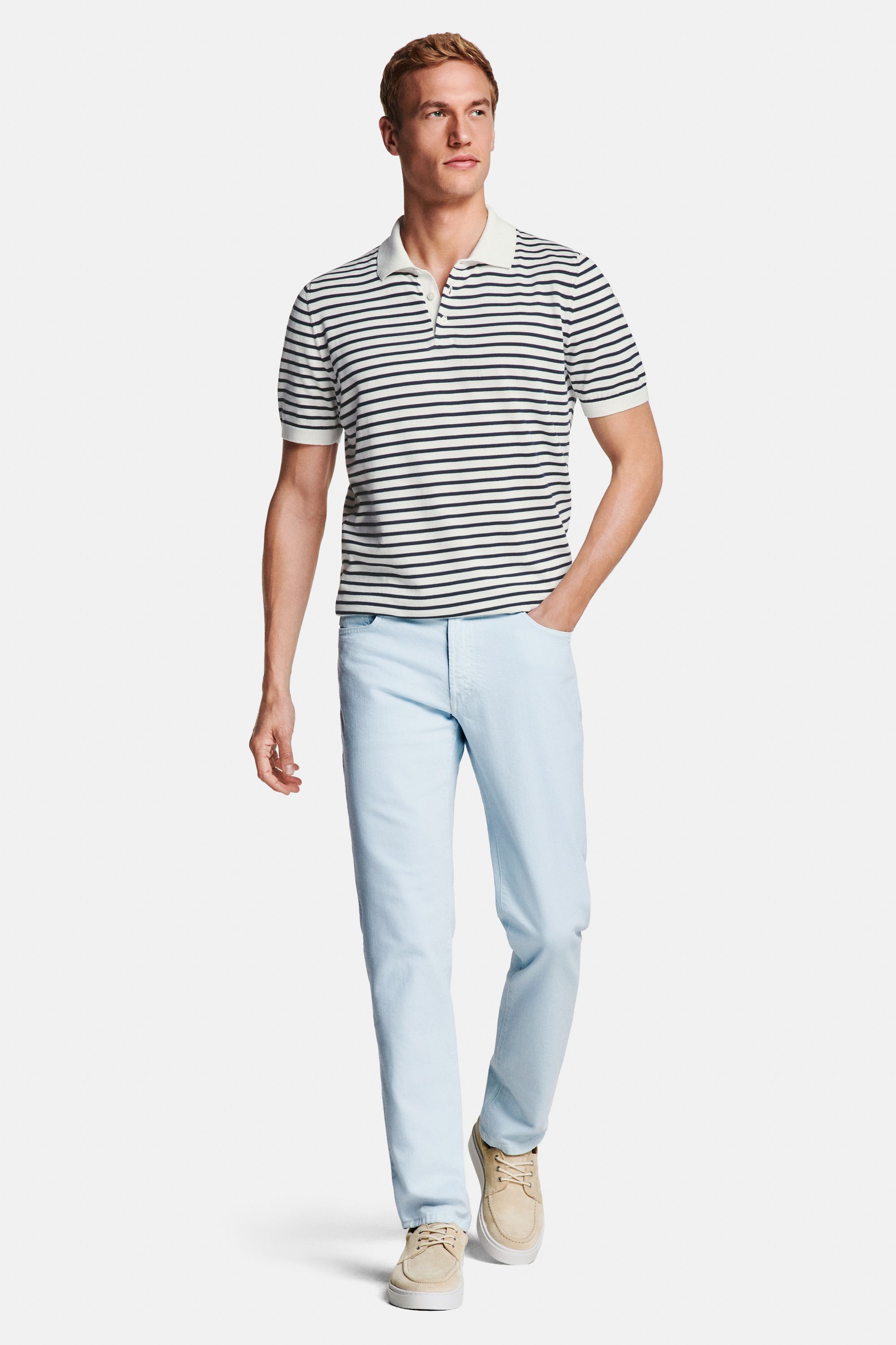 Officers * The Knitted Polo, Avenues * The Five-pockets, Gazettes * The Boat Sneakers