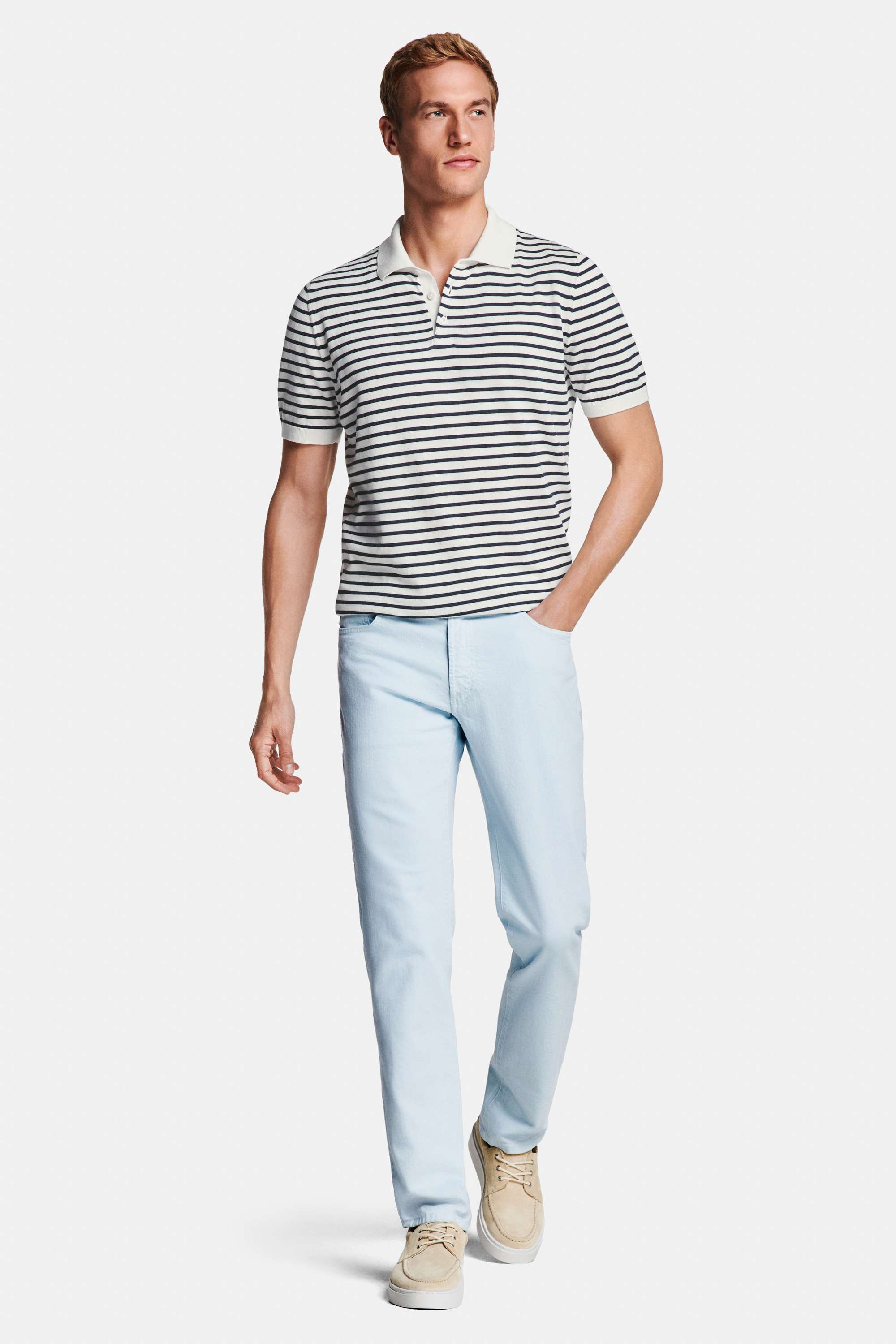 Officers * The Knitted Polo, Avenues * The Five-pockets, Gazettes * The Boat Sneakers
