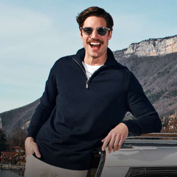 the merino zip pullover