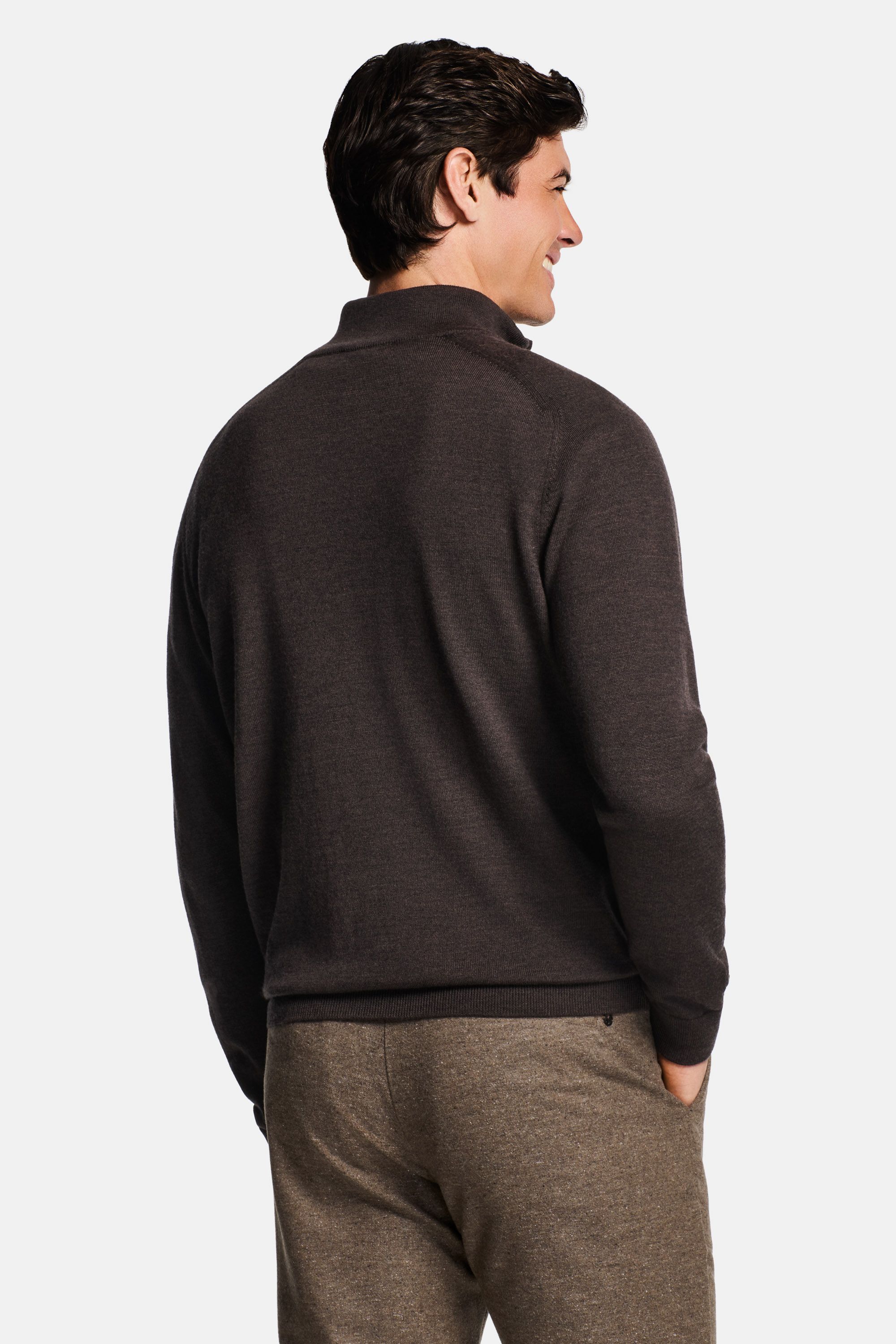 Night Foxes * The Merino Zip Pullover