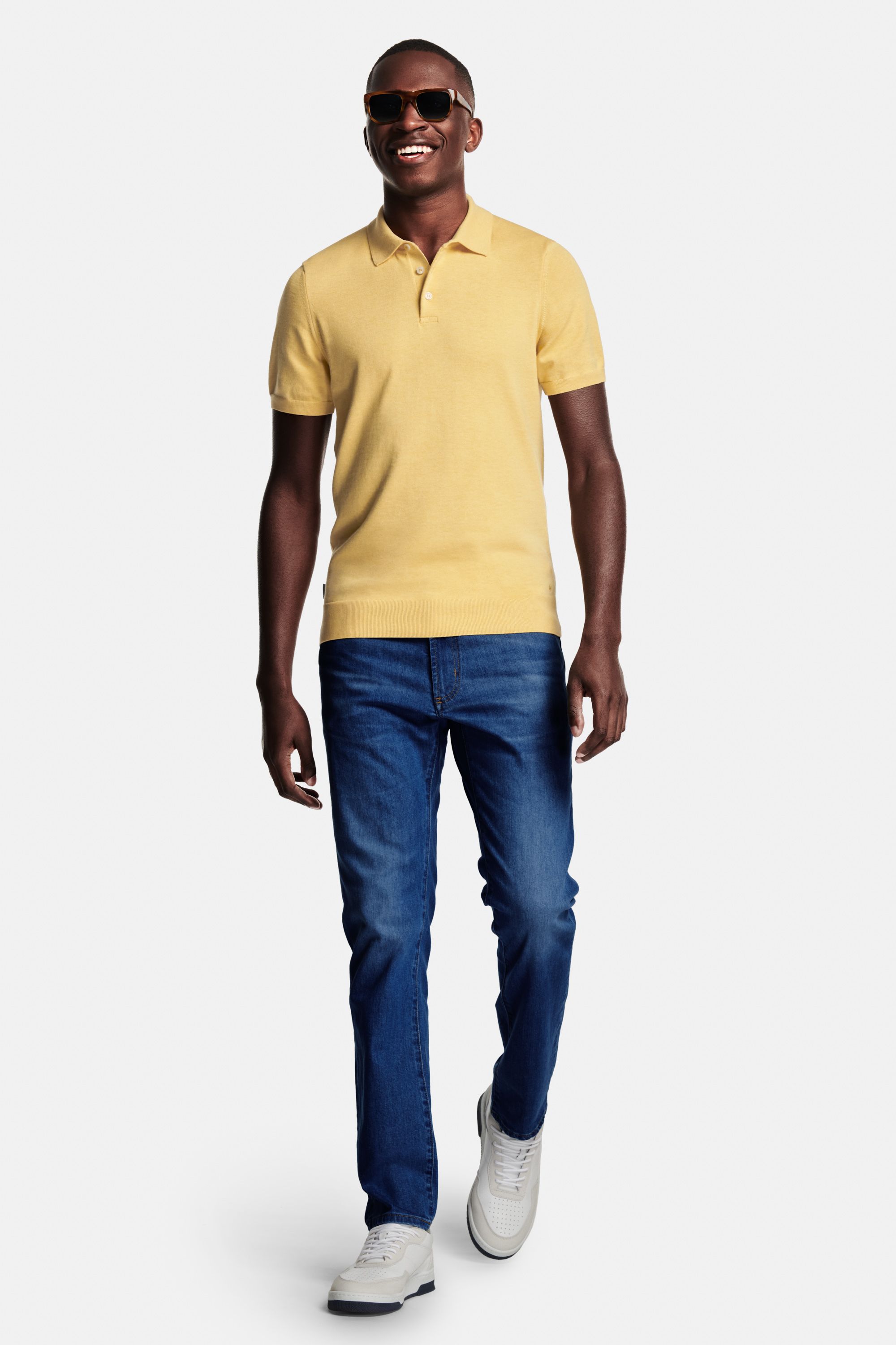 Miuras * The Knitted Polo, Davis * The Jeans, Cosmics * The Classic Sneakers