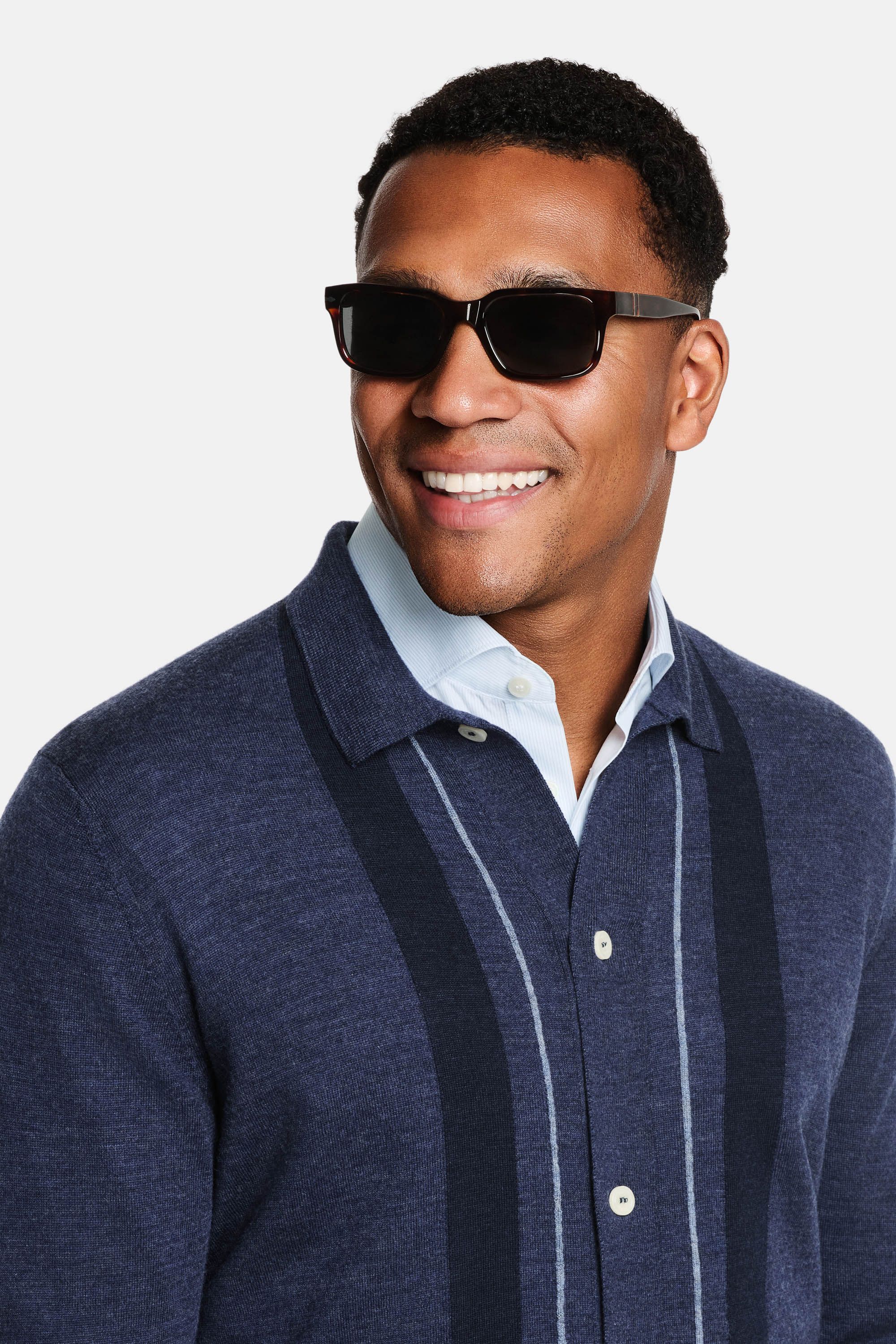 Bridges * The Merino Polo Cardigan