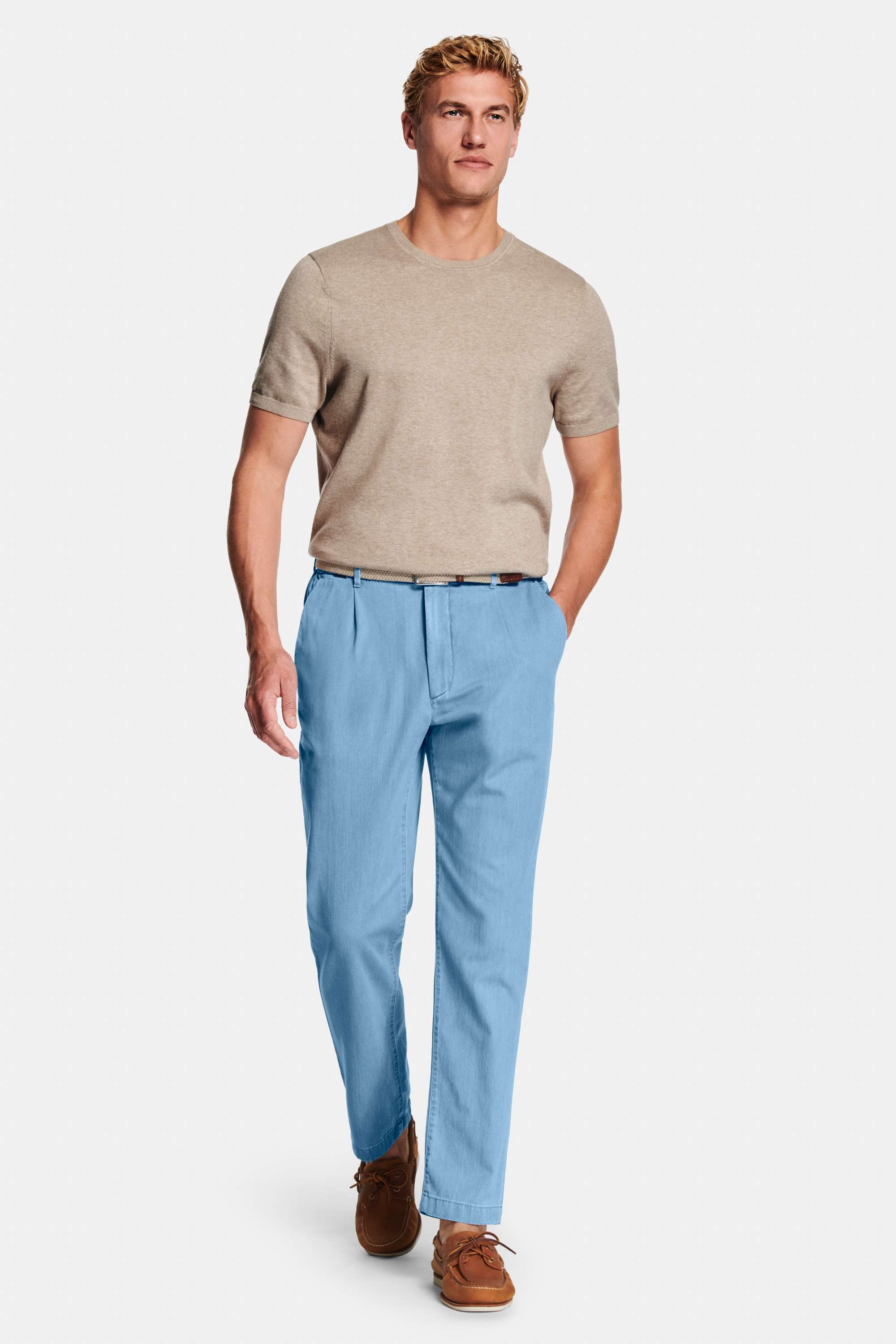 Baristas * The Knitted Tee, Otis * The Classic Chinos