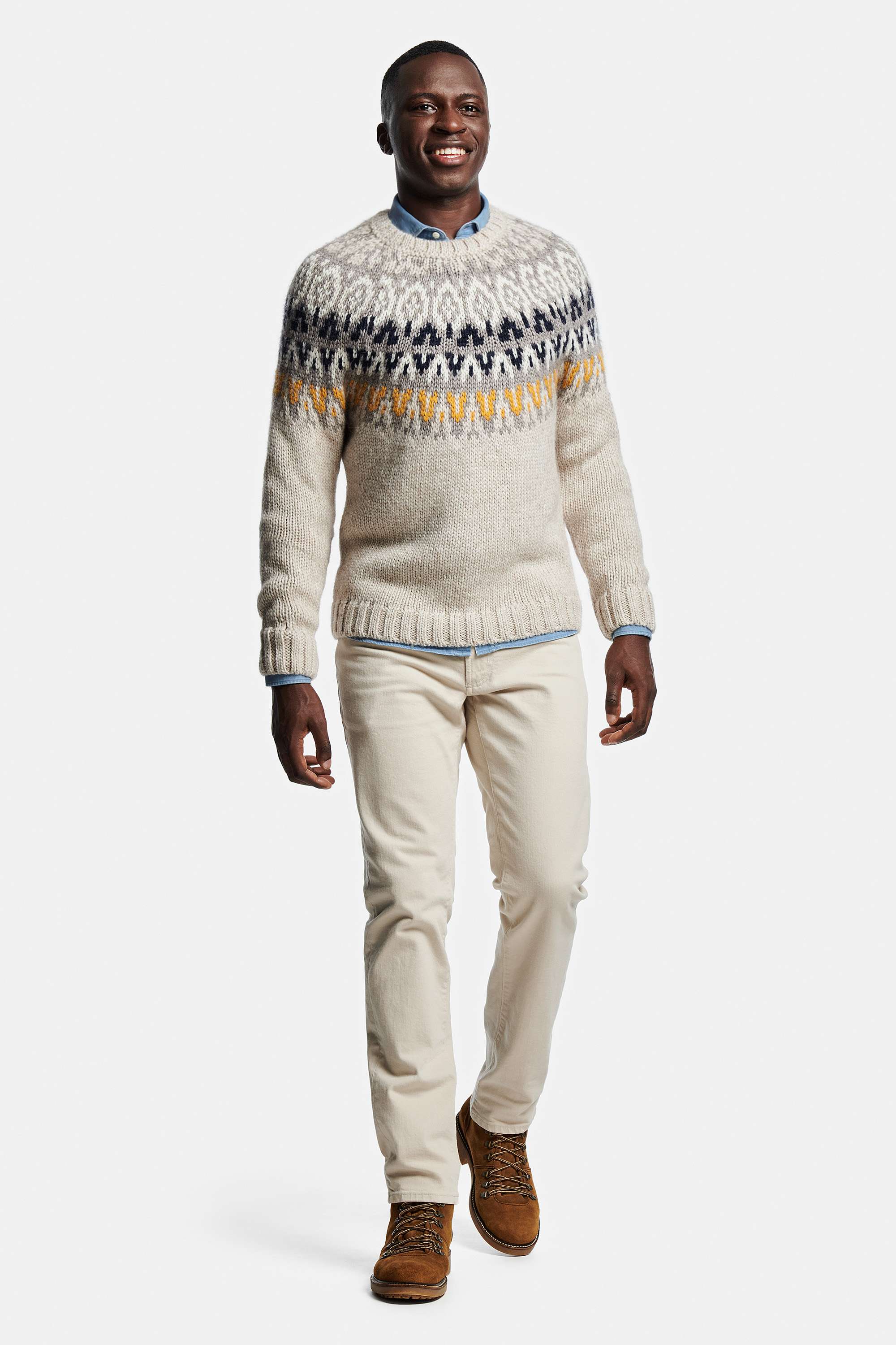 Otis * The Denim Shirt, Mont Blancs * The Chalet Pullover, Gazettes * The Five-pockets