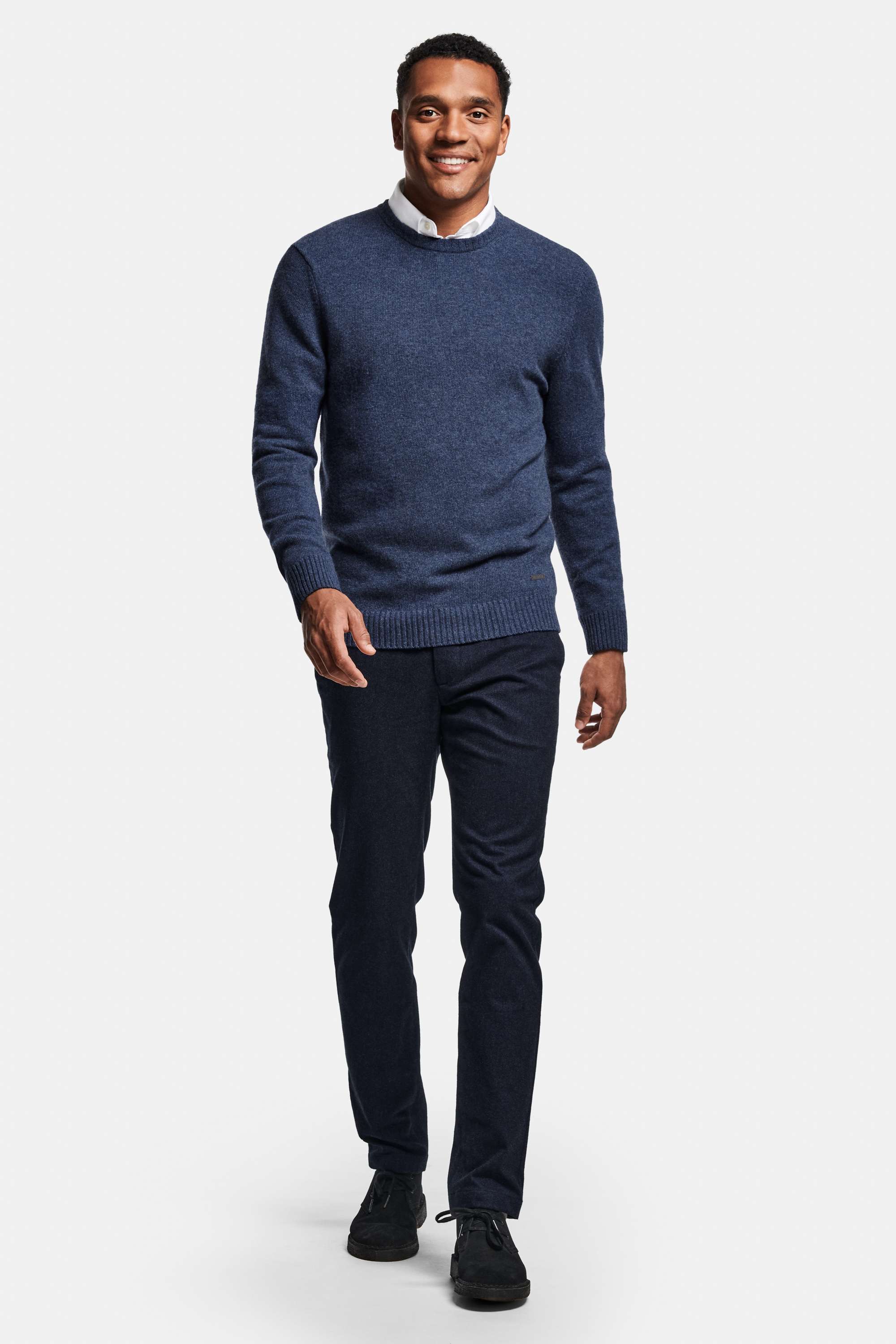 Wimbledons * The Oxford Shirt, Kingfishers * The Wool Pullover, Deeps * The Flannels