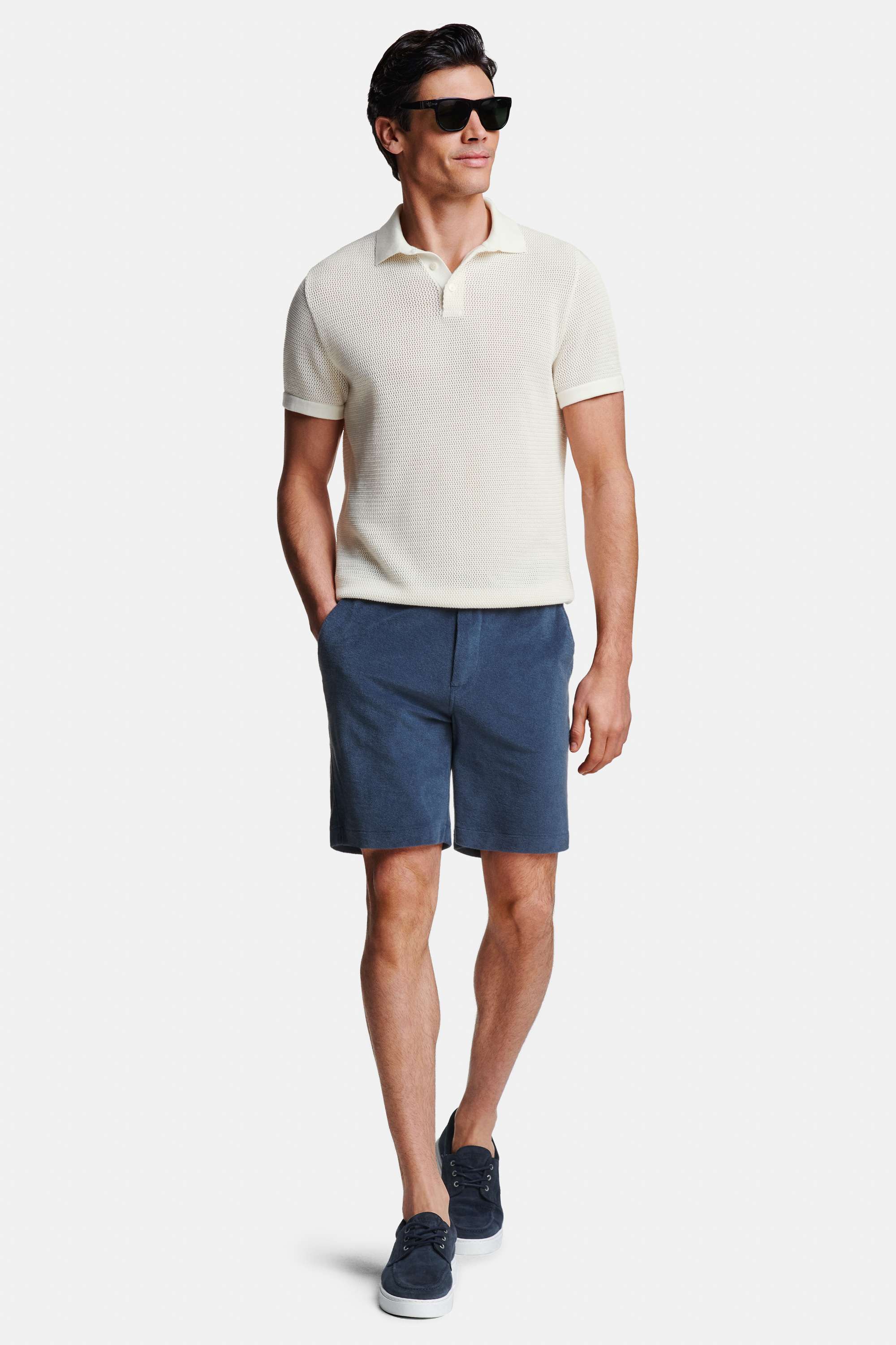 Coconuts * The Airy Knit Polo, Kingfishers * The Short Terries