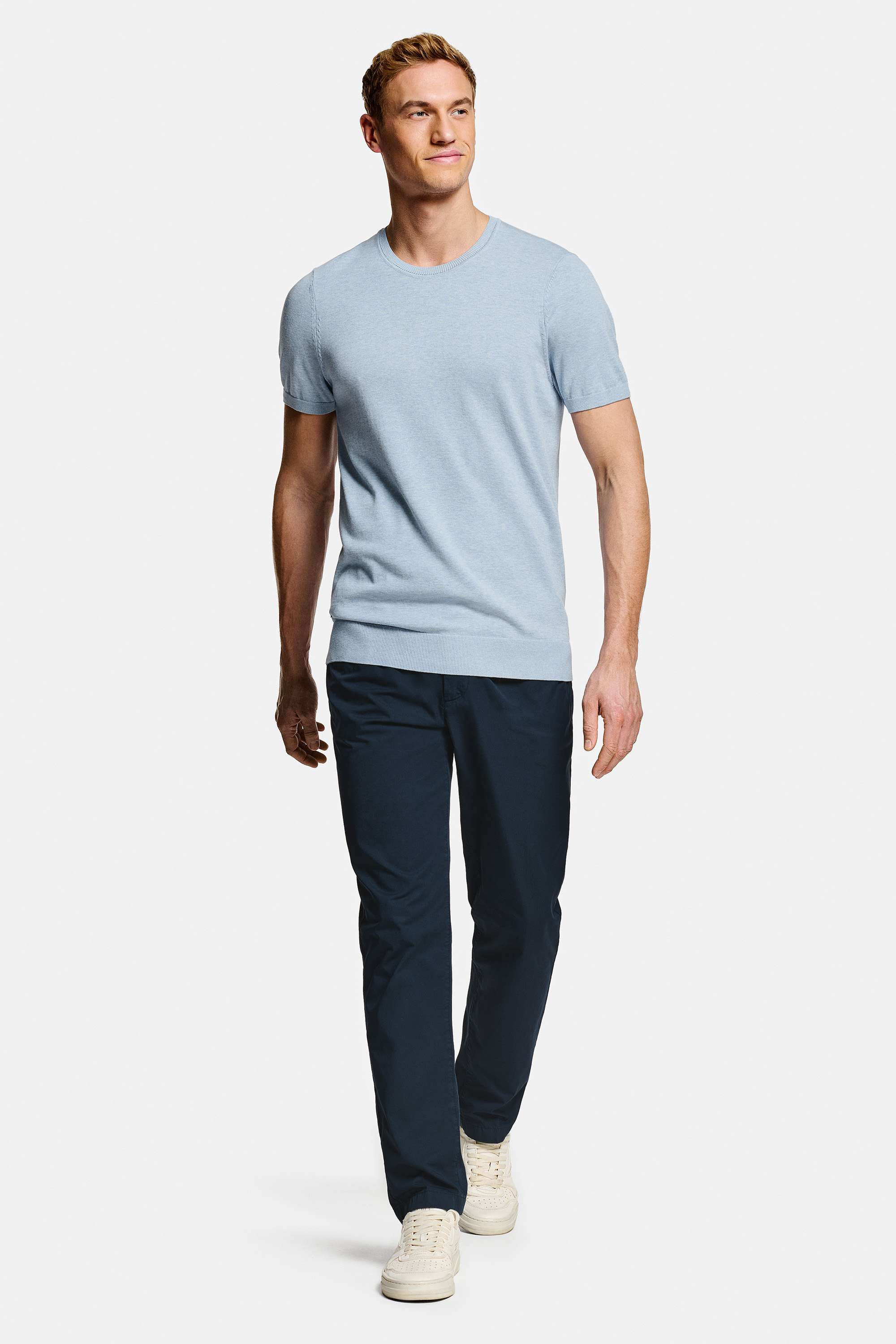 Avenues * The Knitted Tee, Cosmics * The Classic Chinos